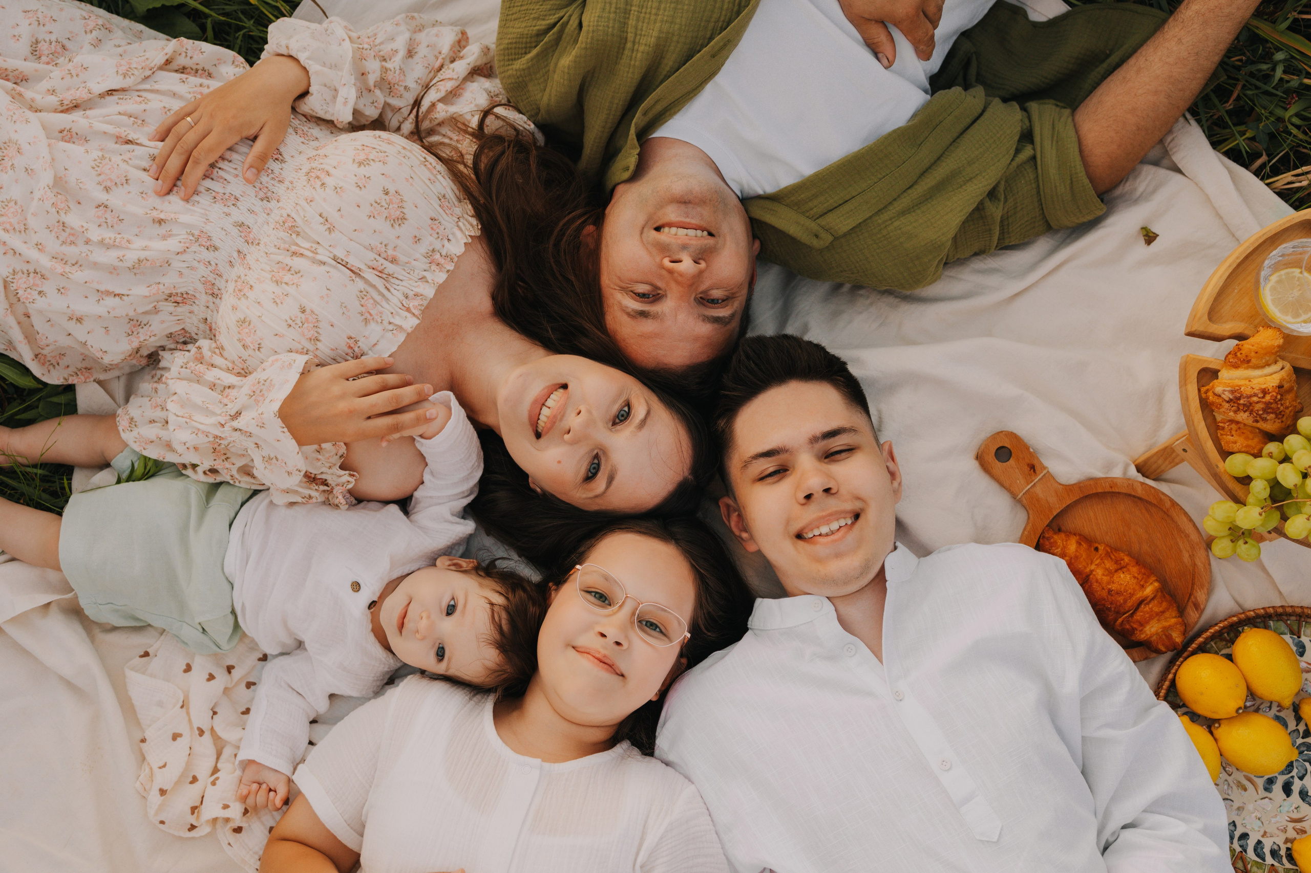 Семейный Пикник: Летняя Съемка