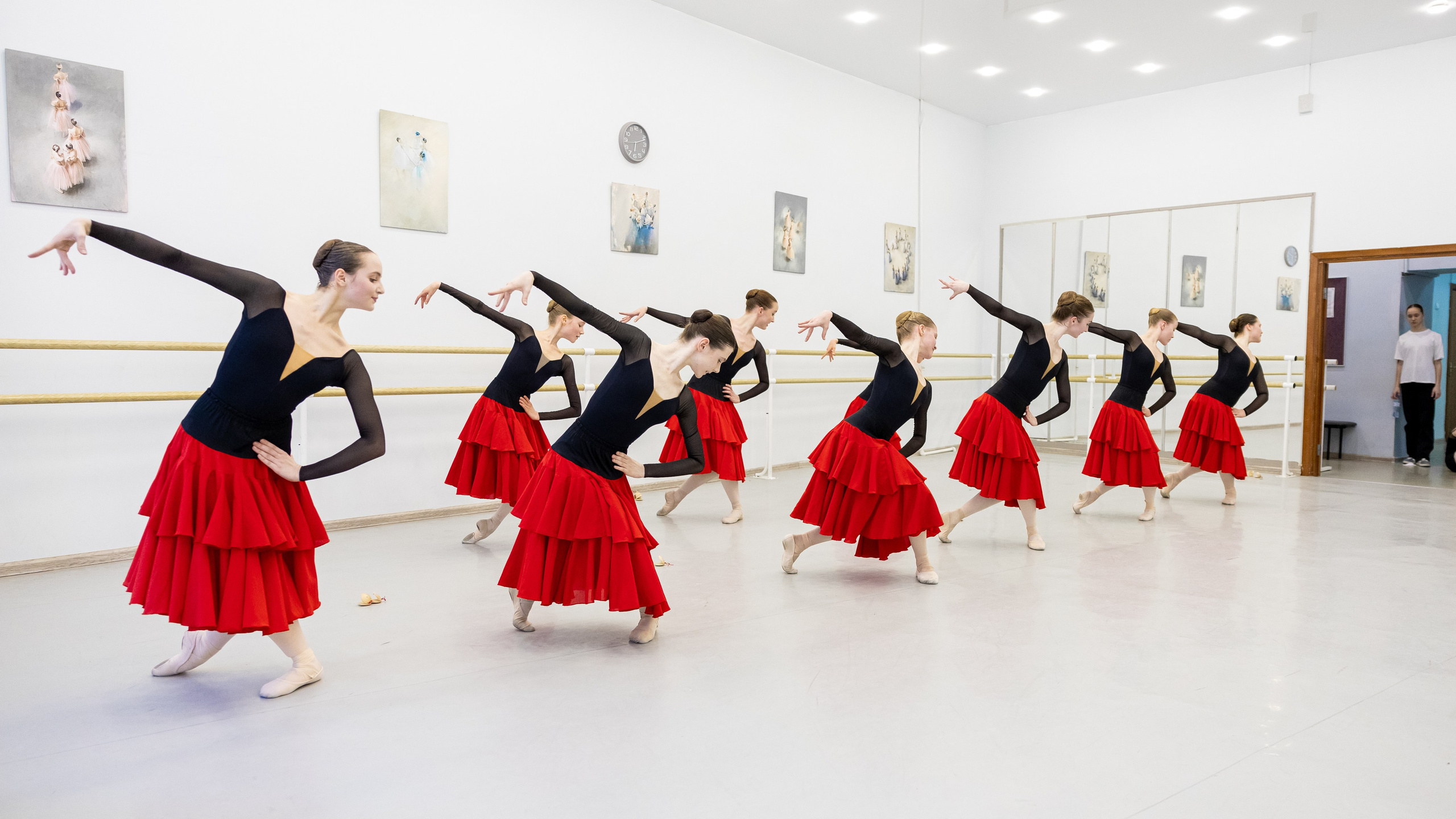 Репортажная съёмка открытых уроков и репетиций. Балетный фотограф Алина Ханько — Душа Балета