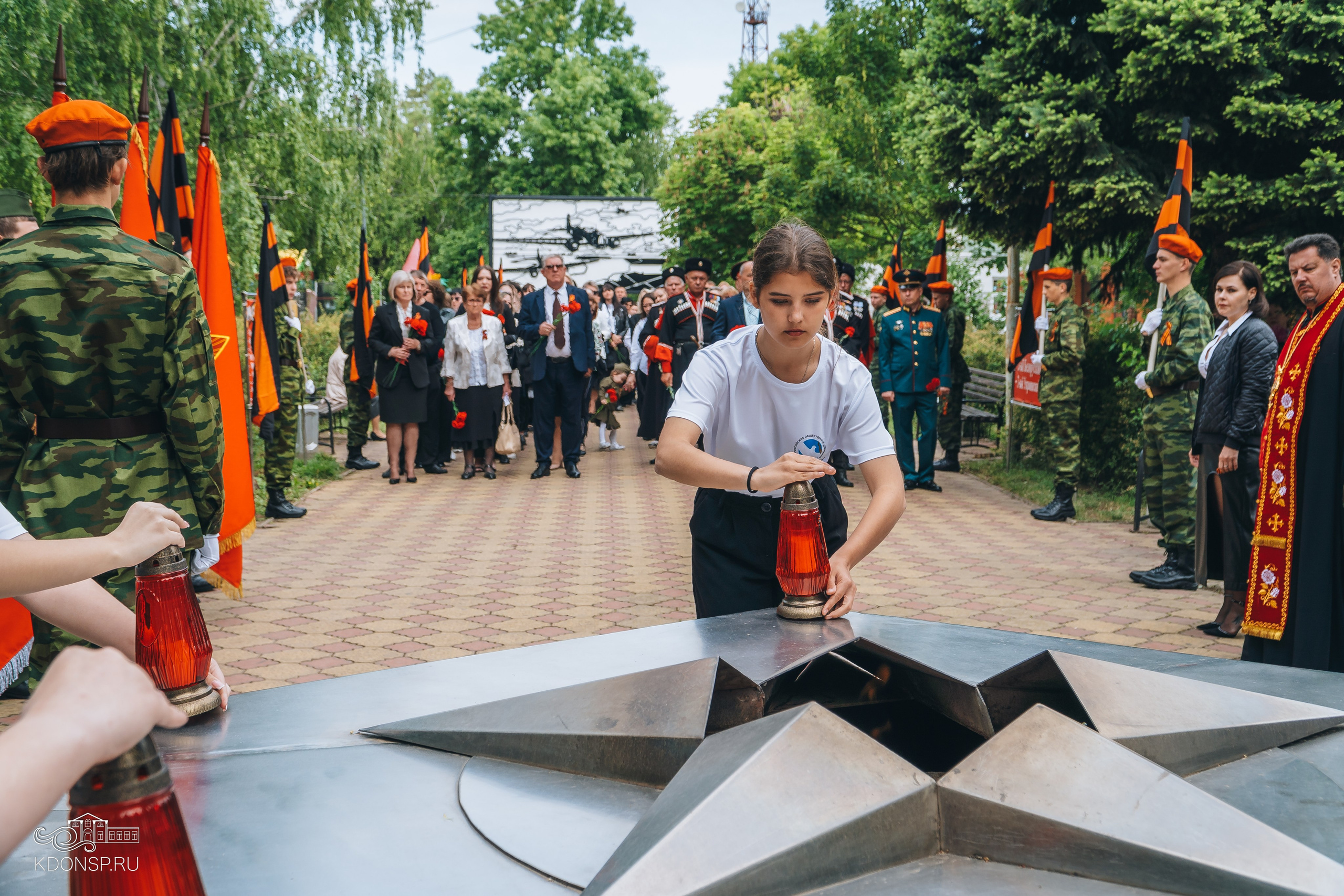 Гражданско — патриотическая акция — «Мы помним». Новотитаровский Дом культуры