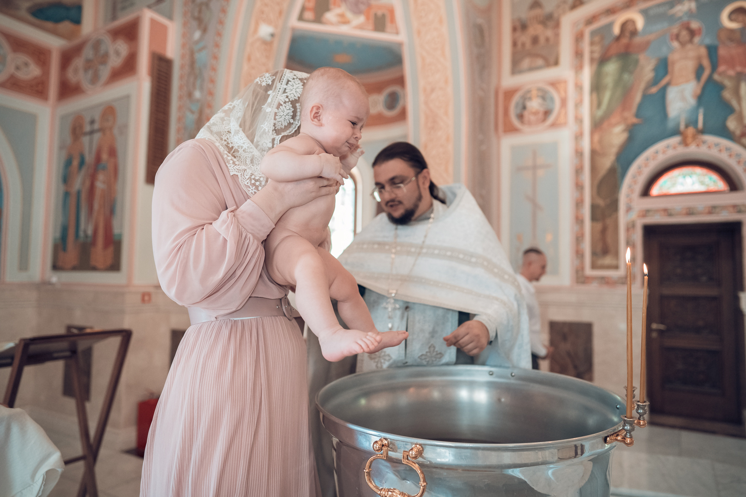 Крещение в Александро -Невском соборе г. Симферополь. Церковный фотограф Севастополь