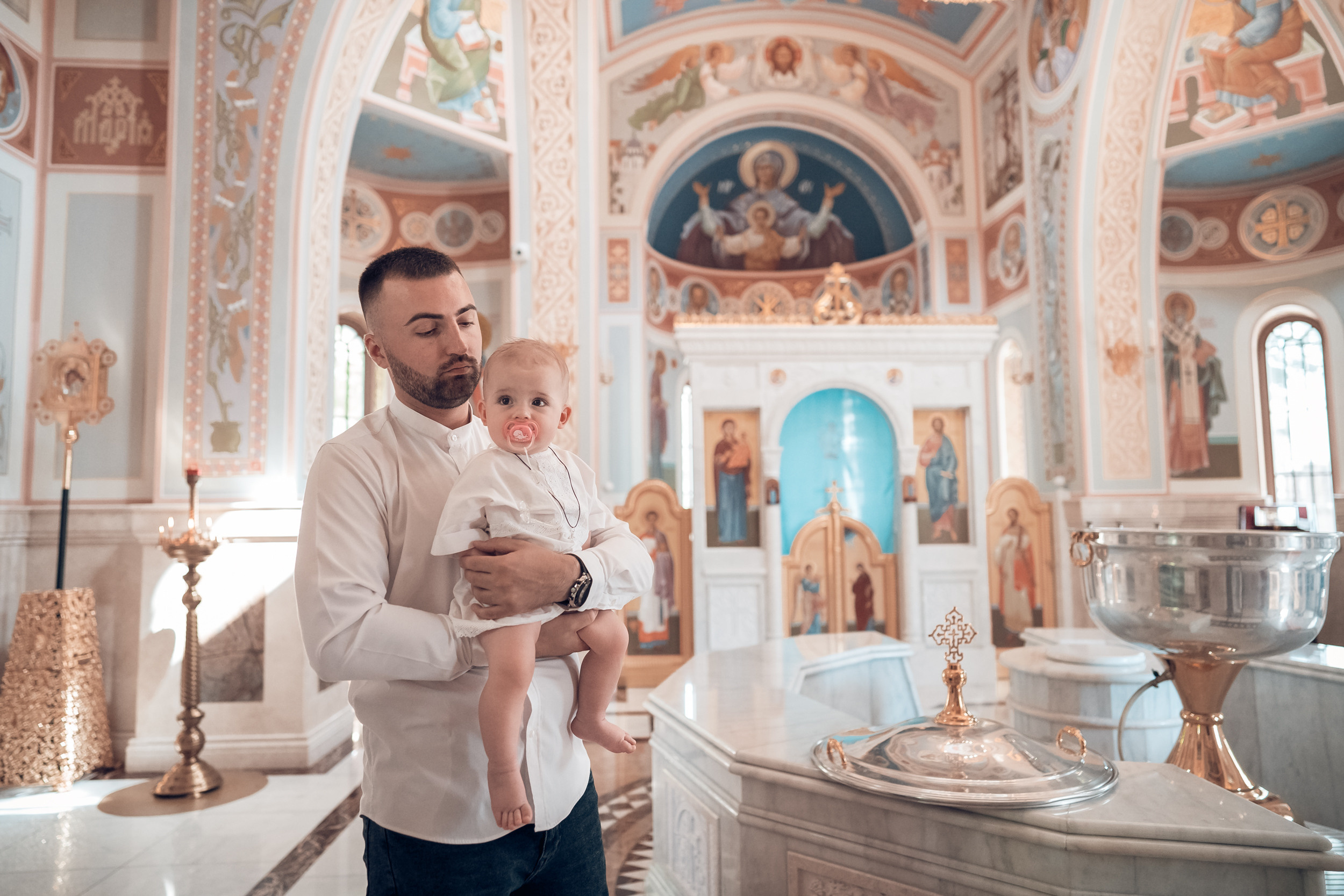 Крещение в Александро -Невском соборе г. Симферополь. Церковный фотограф Севастополь