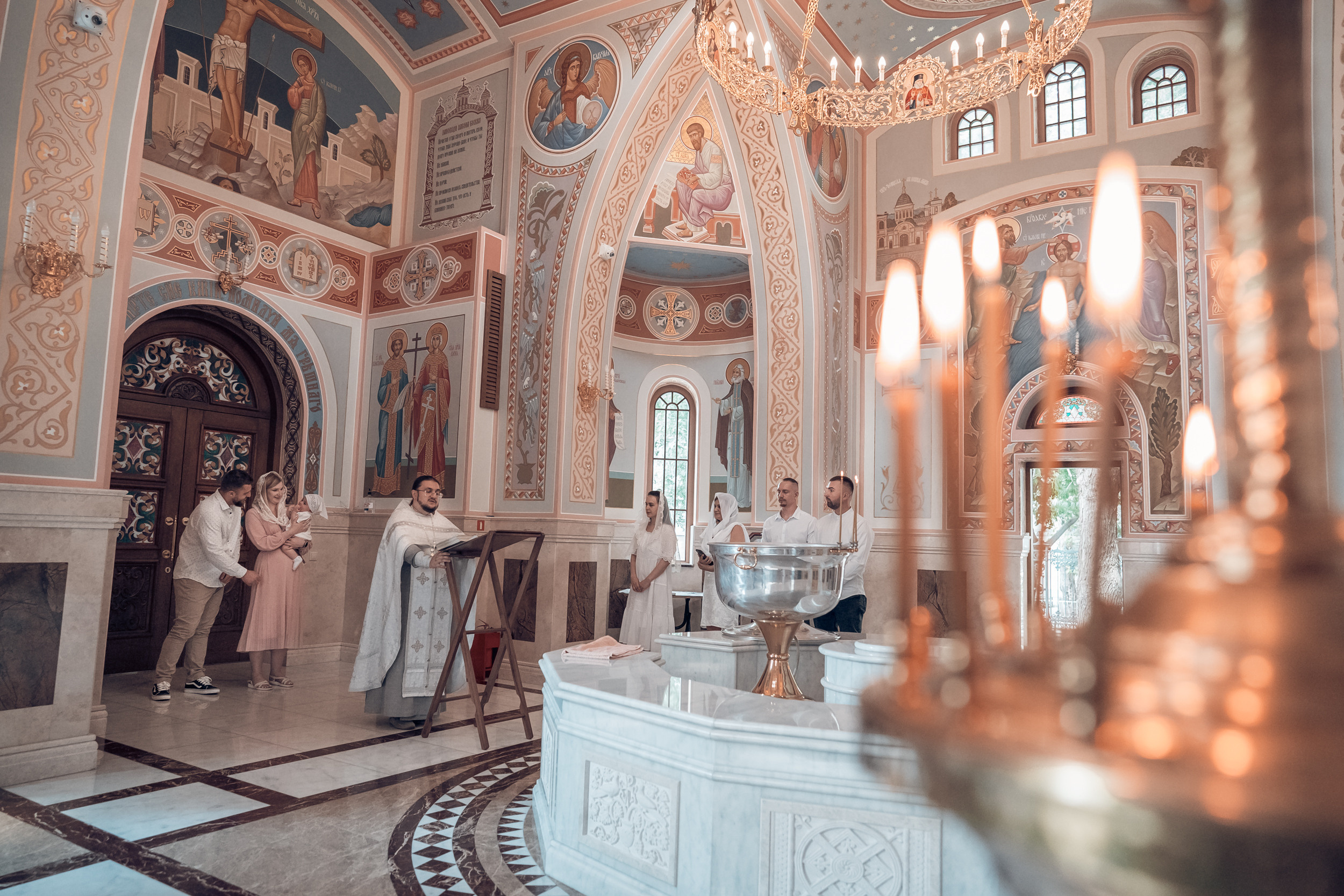 Крещение в Александро -Невском соборе г. Симферополь. Церковный фотограф Севастополь