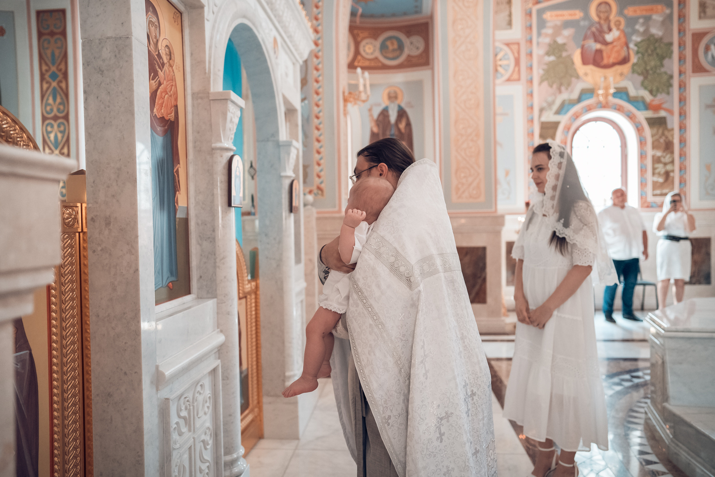 Крещение в Александро -Невском соборе г. Симферополь. Церковный фотограф Севастополь