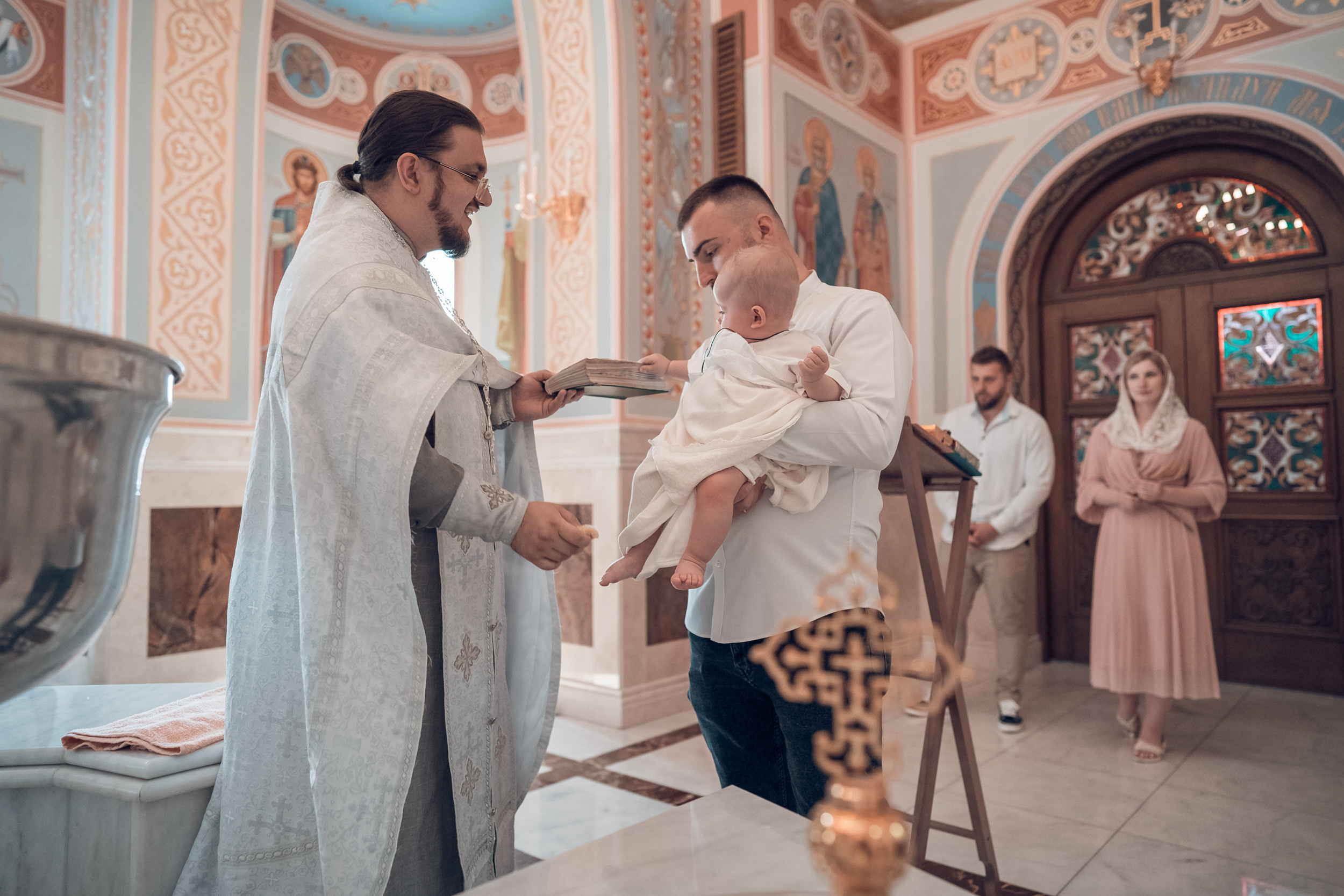 Крещение в Александро -Невском соборе г. Симферополь. Церковный фотограф Севастополь