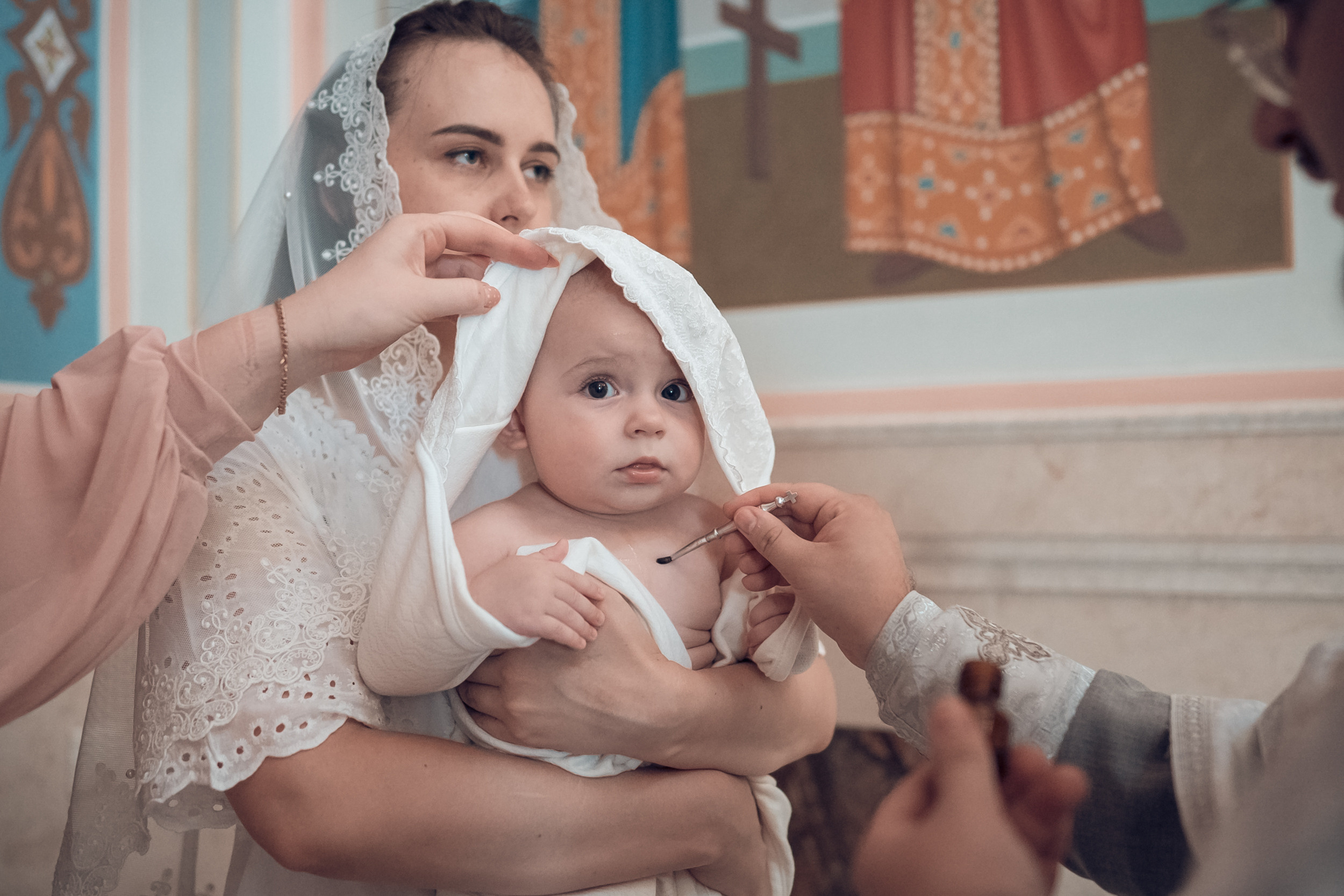 Крещение в Александро -Невском соборе г. Симферополь. Церковный фотограф Севастополь