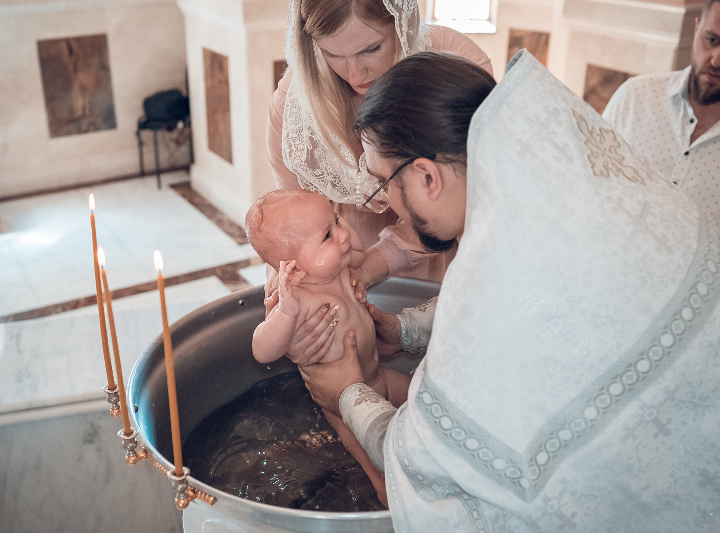 Крещение в Александро -Невском соборе г. Симферополь. Церковный фотограф Севастополь