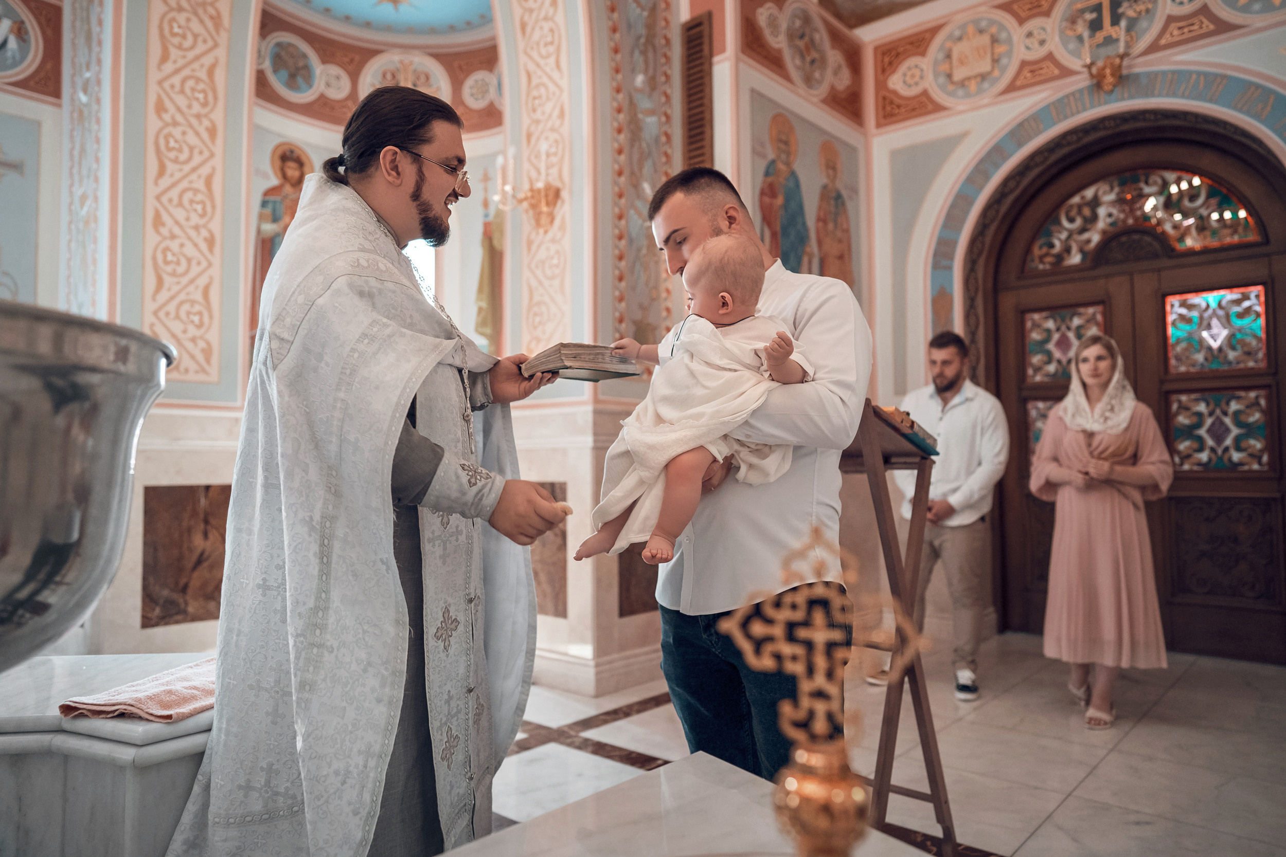 Крещение в Александро -Невском соборе г. Симферополь. Церковный фотограф Севастополь