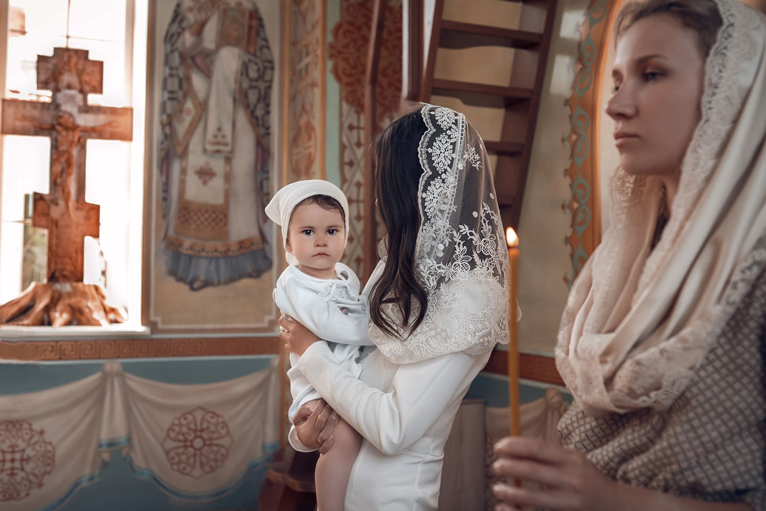 Крещение в храме ап. Андрея Первозванного г. Севастополь. Церковный фотограф Севастополь
