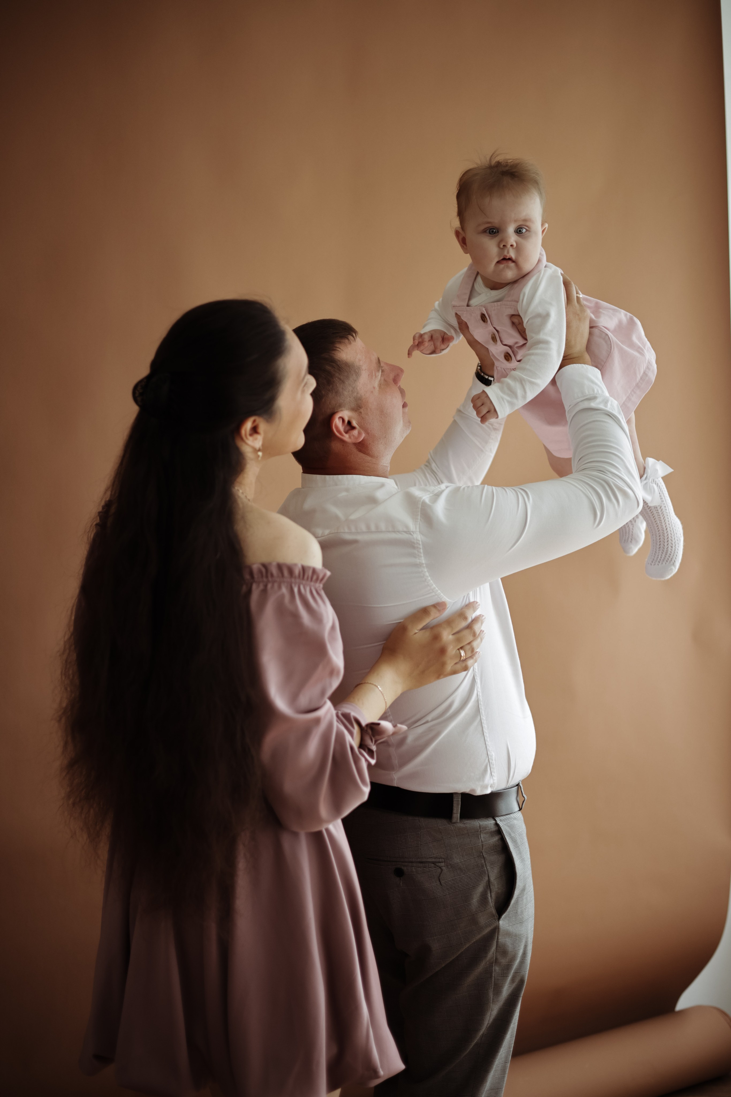 Семейная фотосессия (студия). Фотограф г. Казань