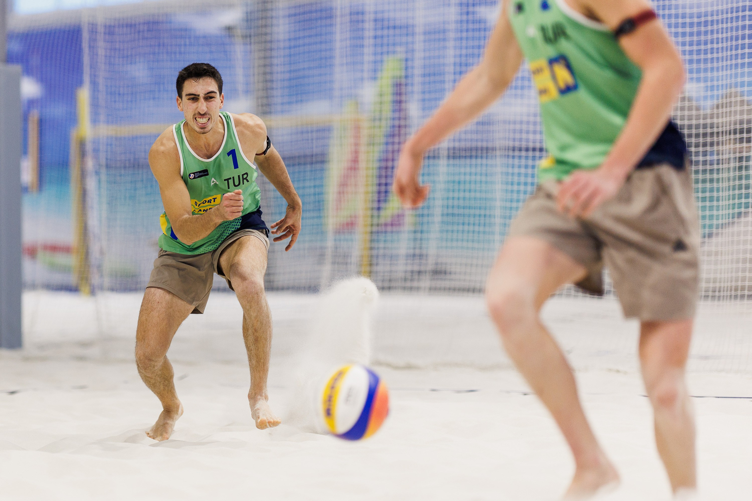 Beach Volleyball Friendly Matches Dynamo-LO — Turkey. Photographer Danil Aykin