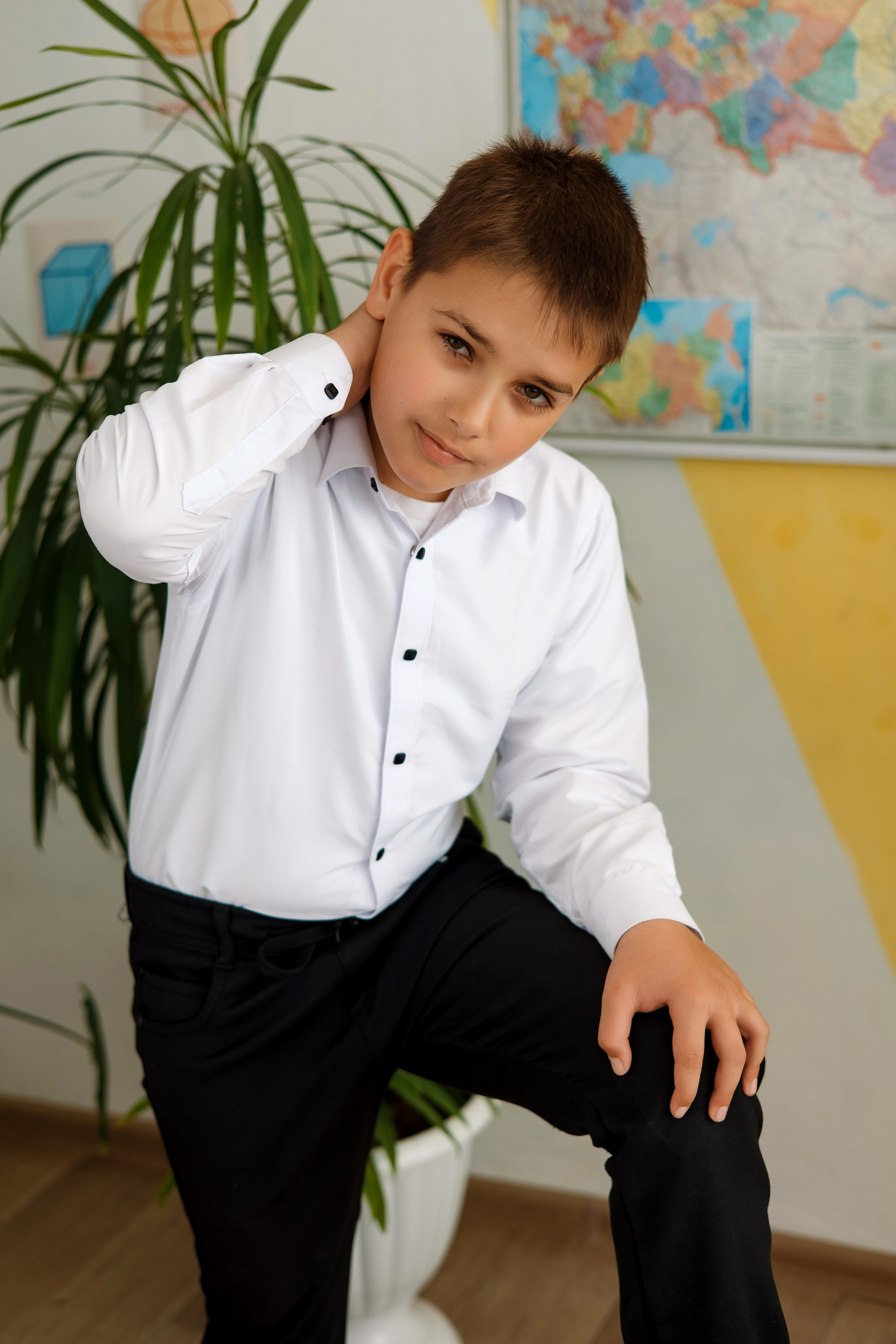 4 класс с. Барабаш. Фотограф Любовь Корниенко, Примоский край