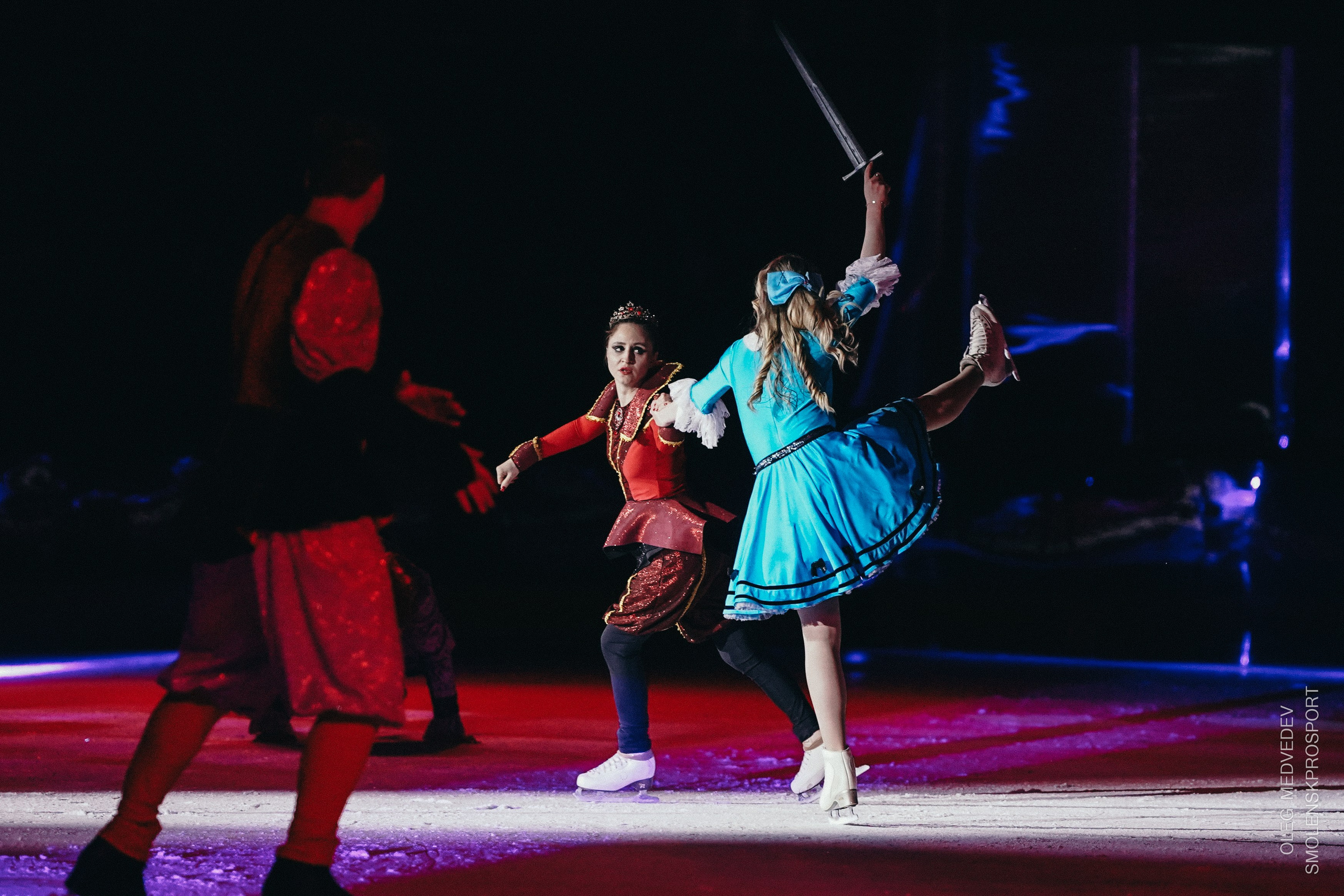 Алиса в стране чудес шоу на льду. Спортивный фотограф Олег Медведев | prosport67 | Смоленск