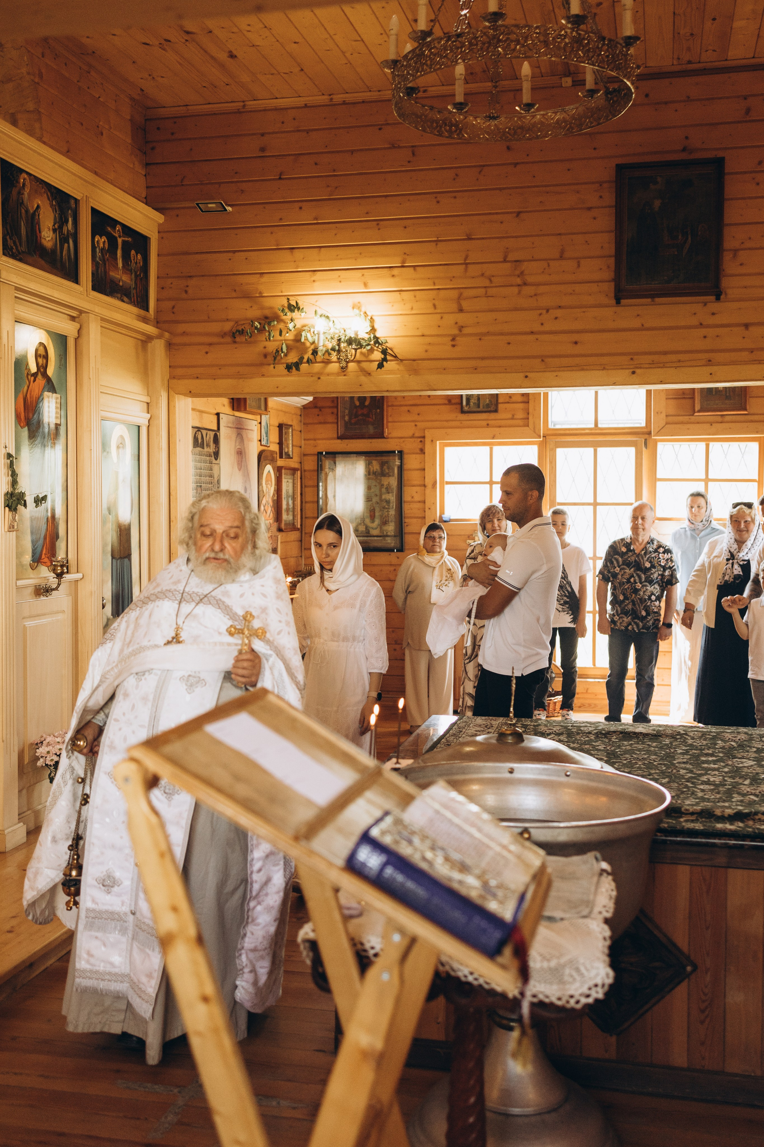 Крещение Егора. Семейный фотограф в Москве Виктория Ястребинская