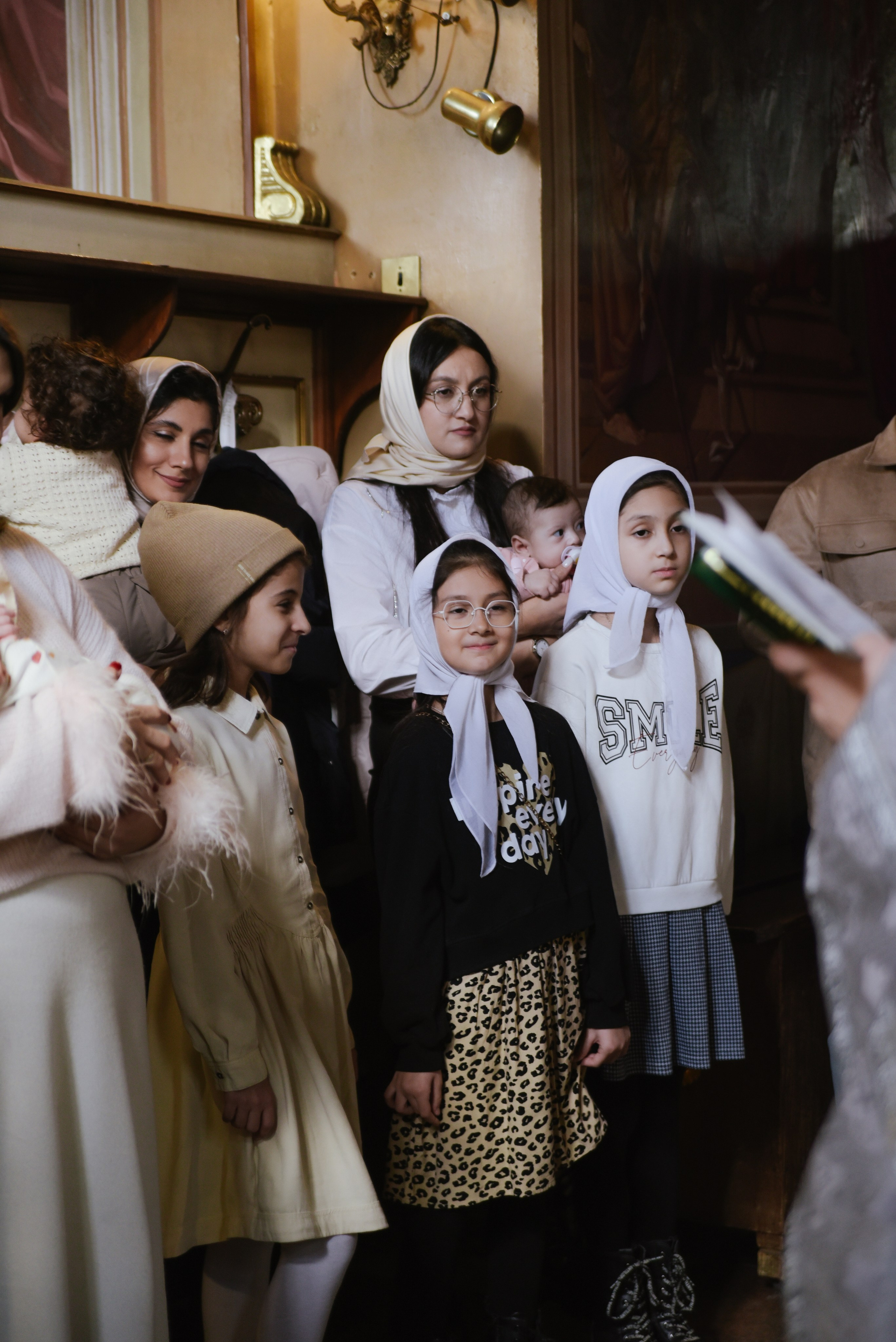 Таинство крещения Савва Храм Воскресения Словущего в Даниловской Слободе. Фотограф Лола Волна, город Москва