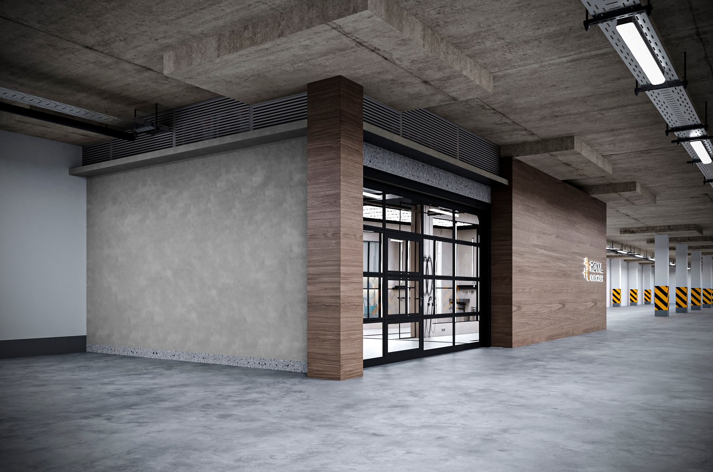 Royal Carwash — Автомоечно-детейлинговый комплекс, г. Астана. Дизайн интерьера и экстерьера в Санкт-Петербурге Яна Емельянова