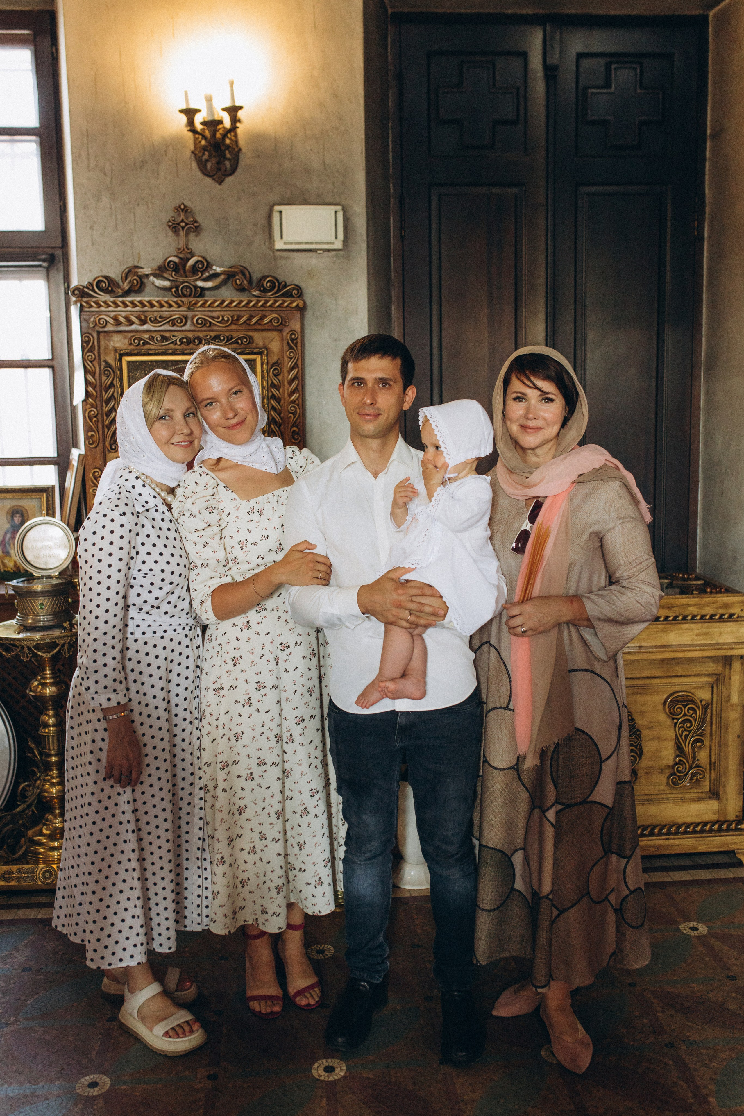 Крещение Марии. Семейный фотограф в Обнинске