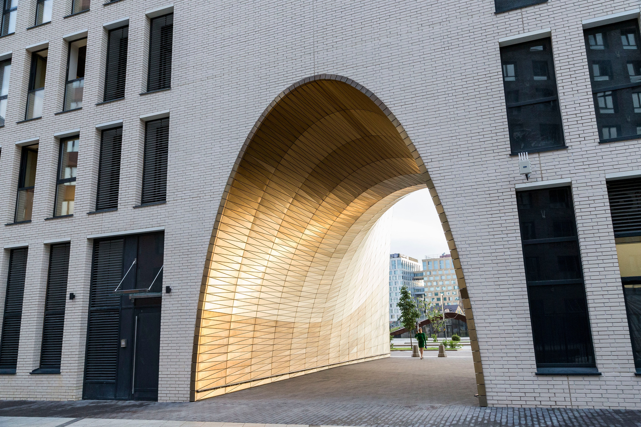 ЗИЛАРТ. Дом с золотой аркой. Проект фотографа Александра Высокина — «Фотоархитектоника»