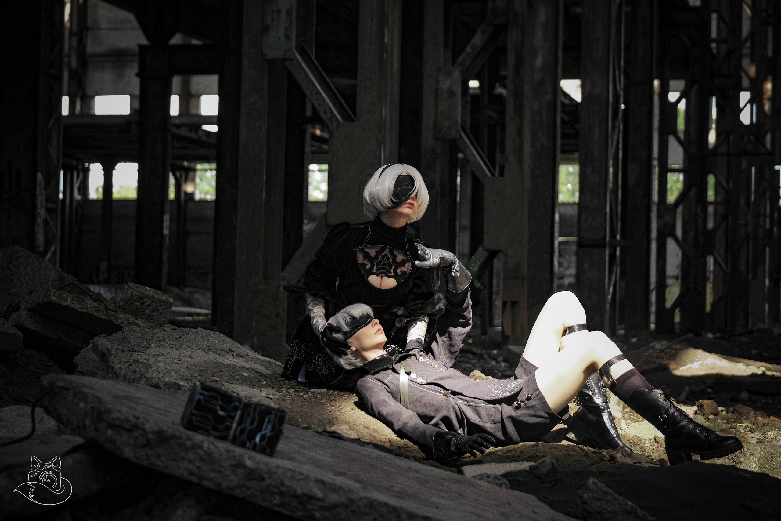 2B & 9S. Косплей фотограф