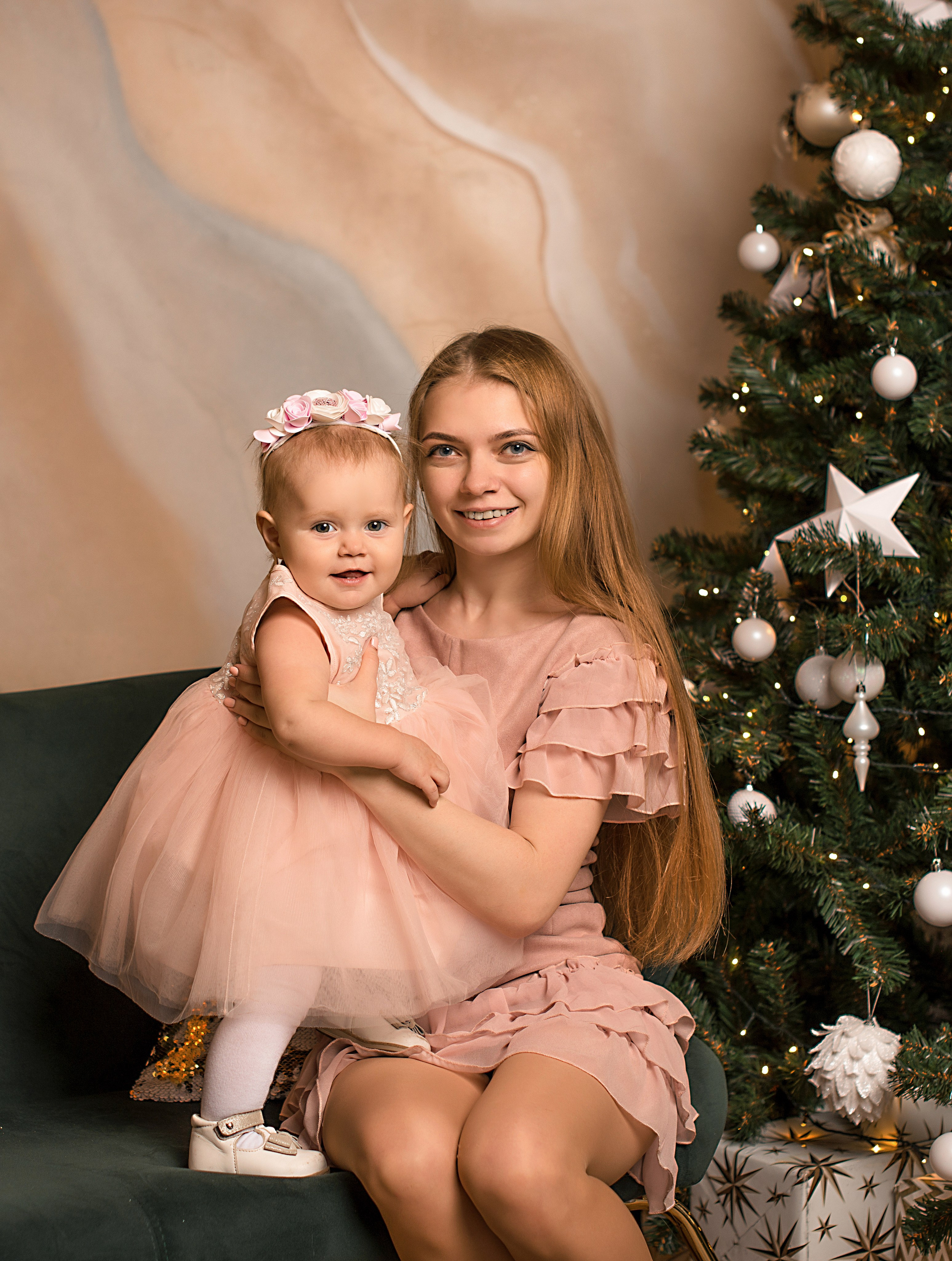 Семейная новогодняя. Конный фотограф в Саратове Юлия Иванова