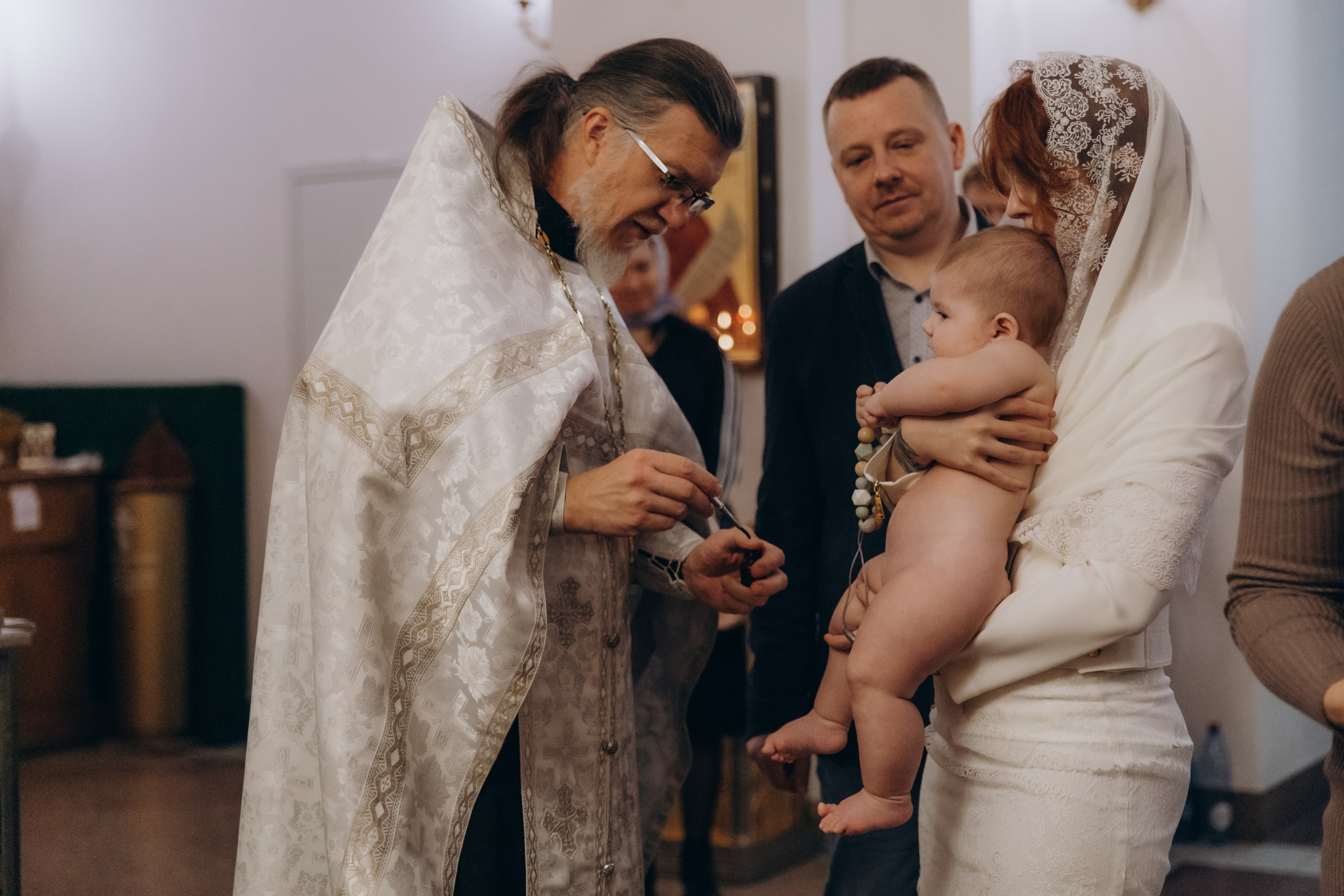 Таинство Крещения Южный Храм. Фотограф Новый Уренгой I Ньюборн I Фотограф материнства I ЯНАО