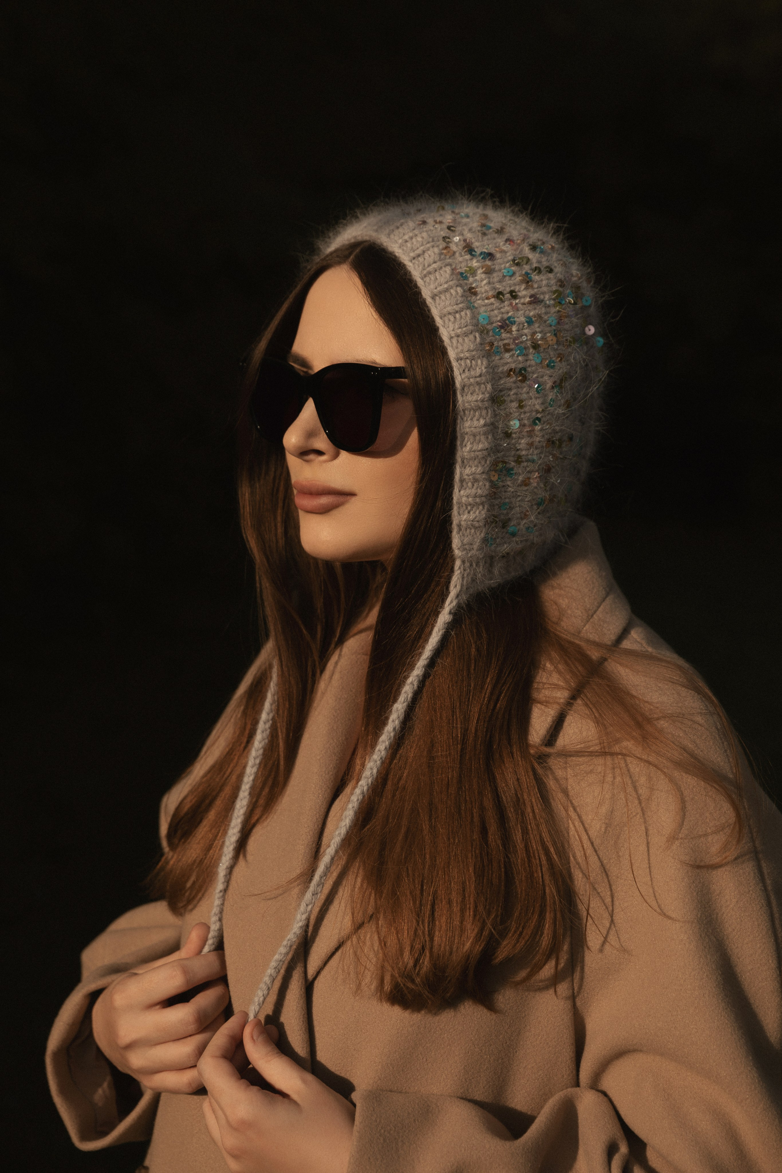 Олеся чепчики. Фотограф Мария Щеголькова. Чувственный женский портрет