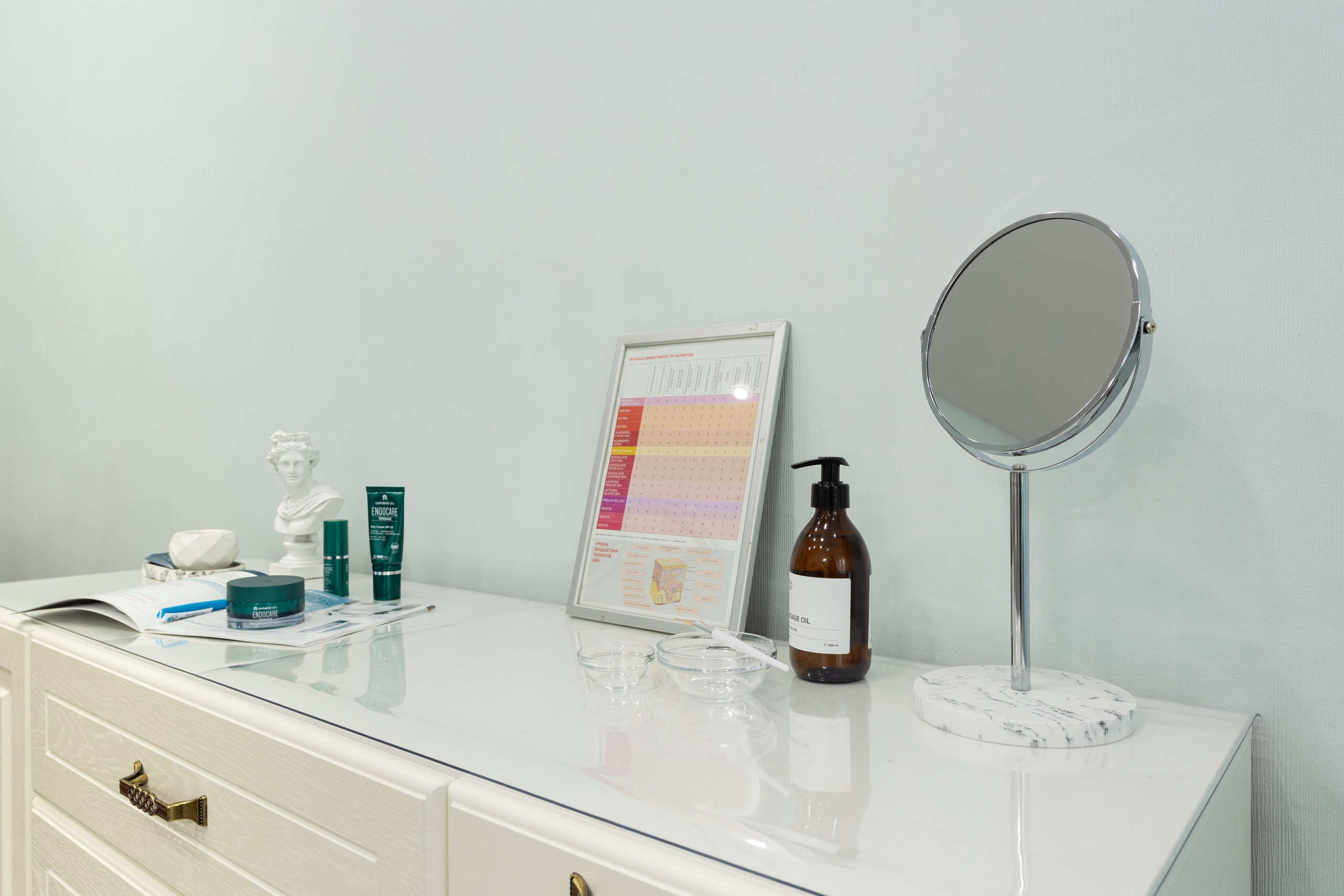 Косметолог Светлана Андреева и ее кабинет. Интерьерный фотограф и ретушер в Красноярске Денис Антропов