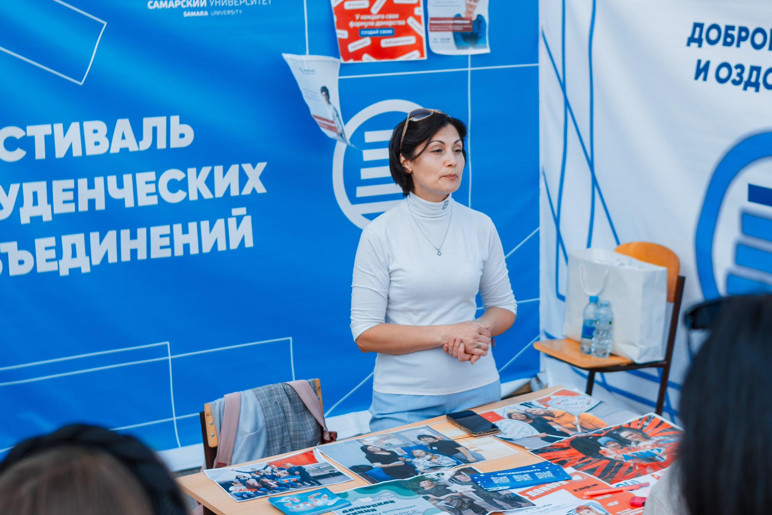 Первое сентября Самарского университета. Ksenia de Rossi | Съемка в Самаре