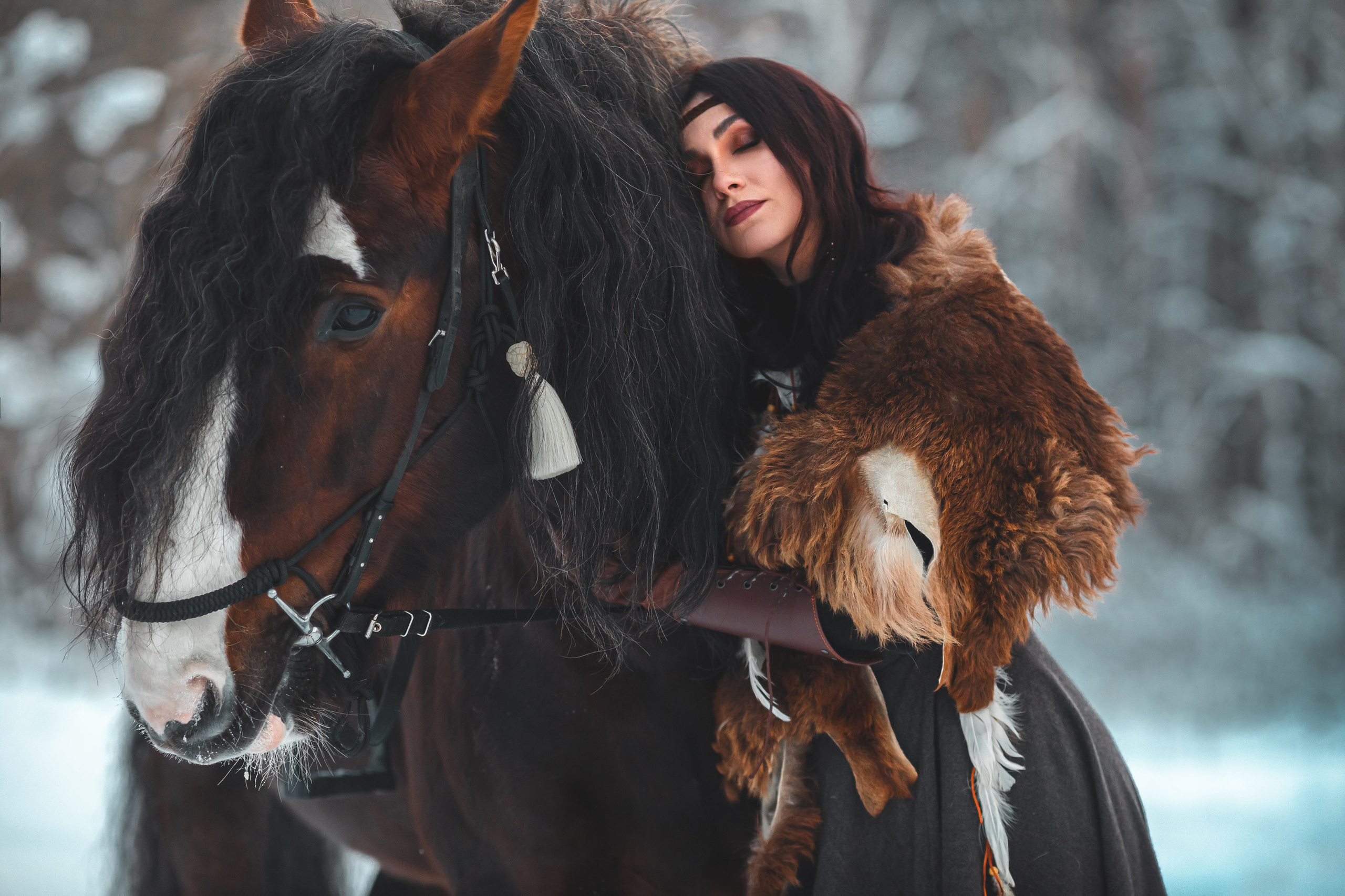 Регина и Малыш. Анна Молчанова конный фотограф в Тюмени | фотосессии с лошадьми Тюмень