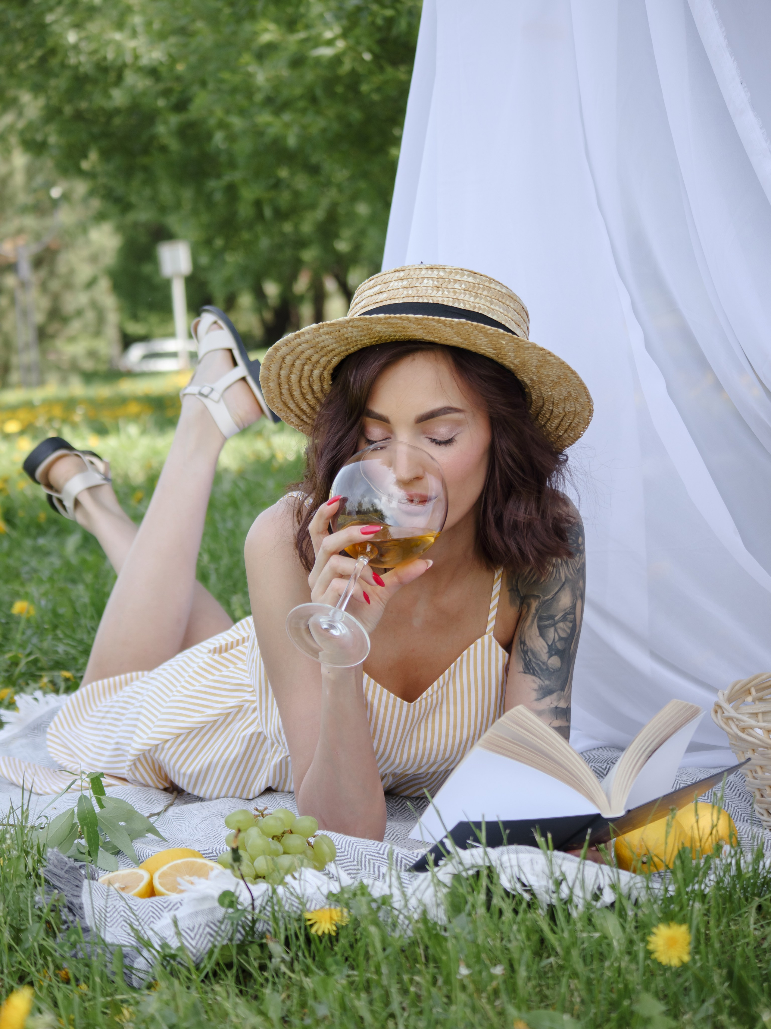 Фотопроект в стиле пикника. Фотограф из Полысаево Александра Миннигалимова
