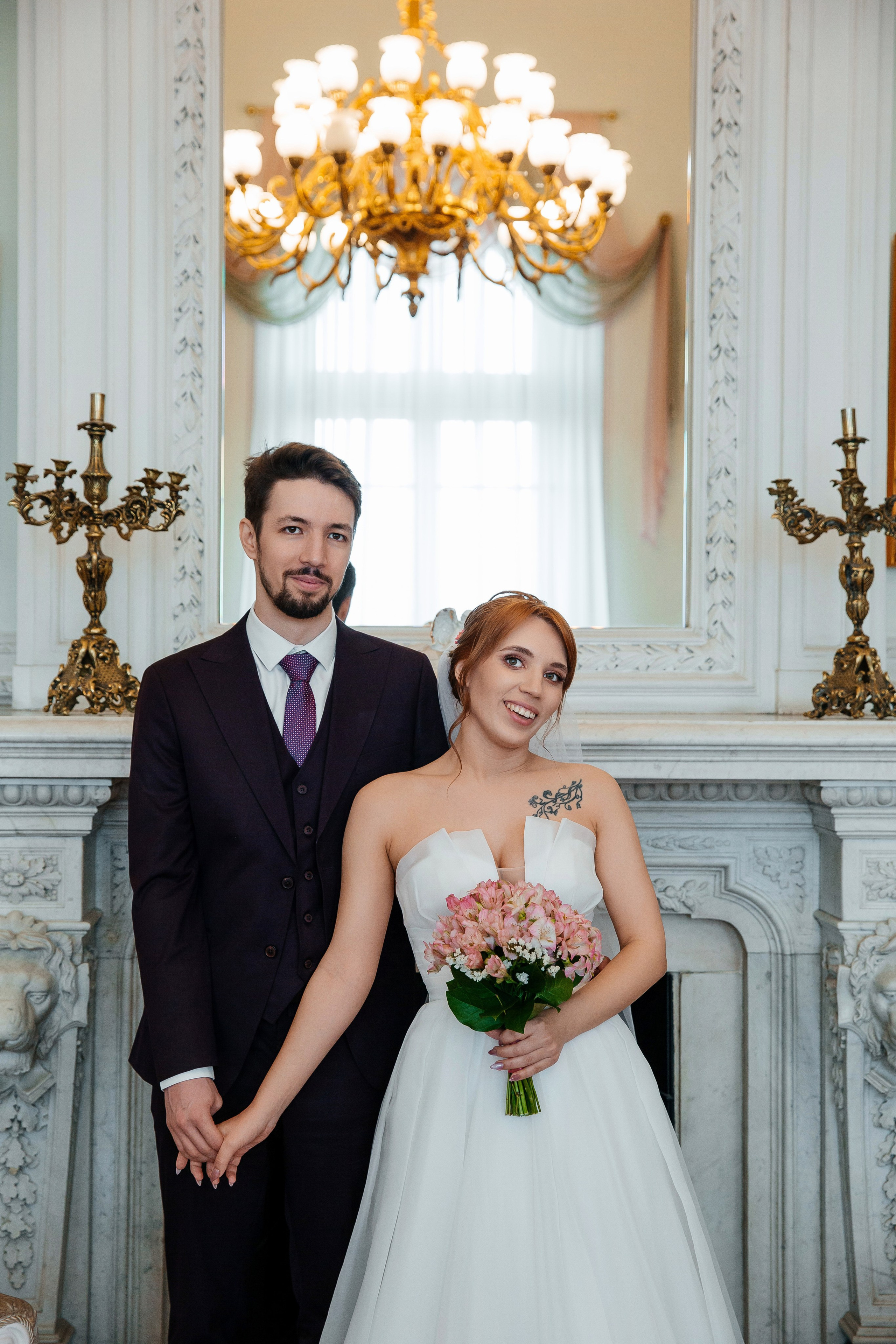 Первый ЗАГС и Фотосессия на Витебском в апреле. Свадебный фотограф в Санкт-Петербурге Вика Стукачева