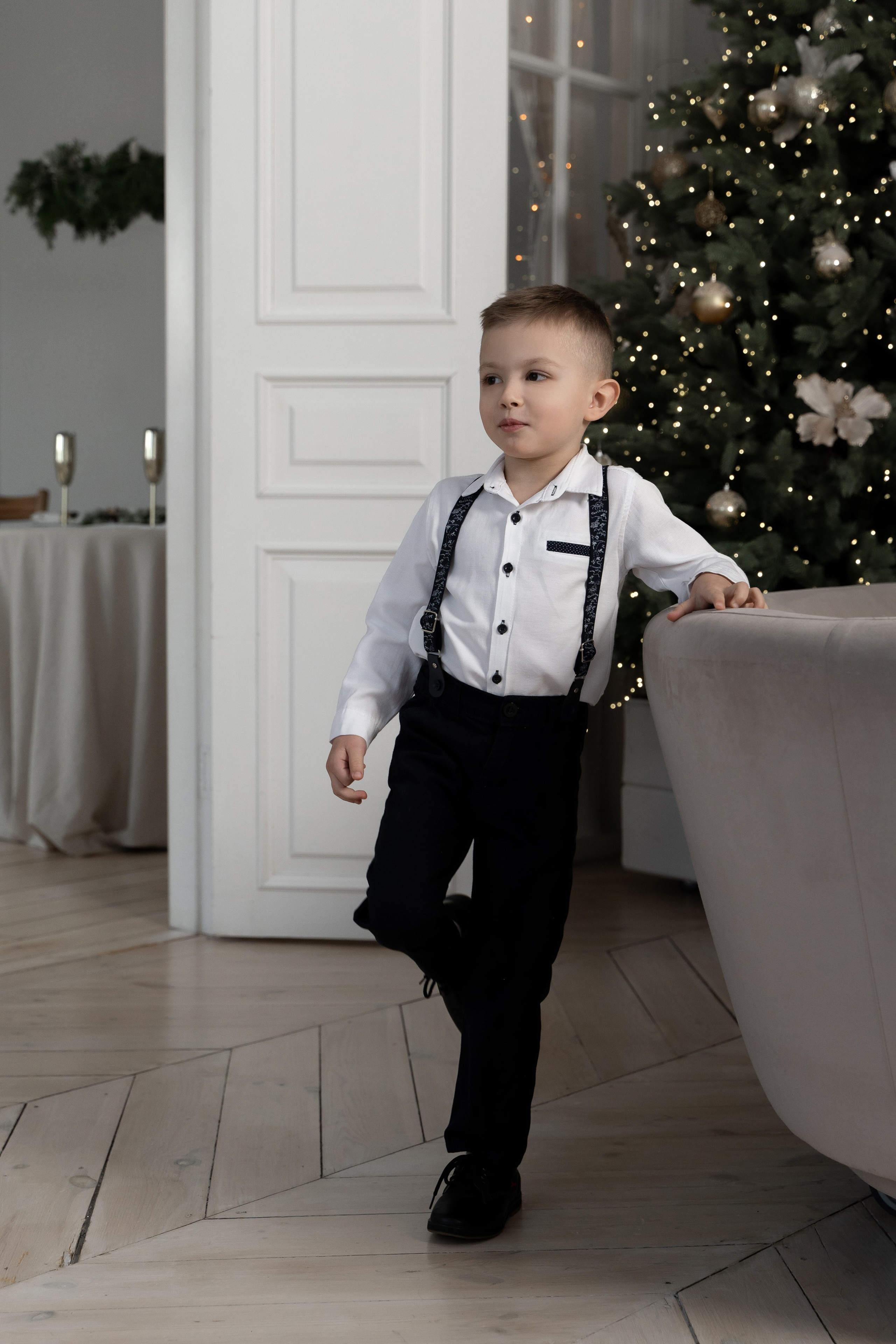 Саша, Гера, Лилиана и Арсений. Новогодняя фотосессия. Фотограф Татьяна Мамонтова