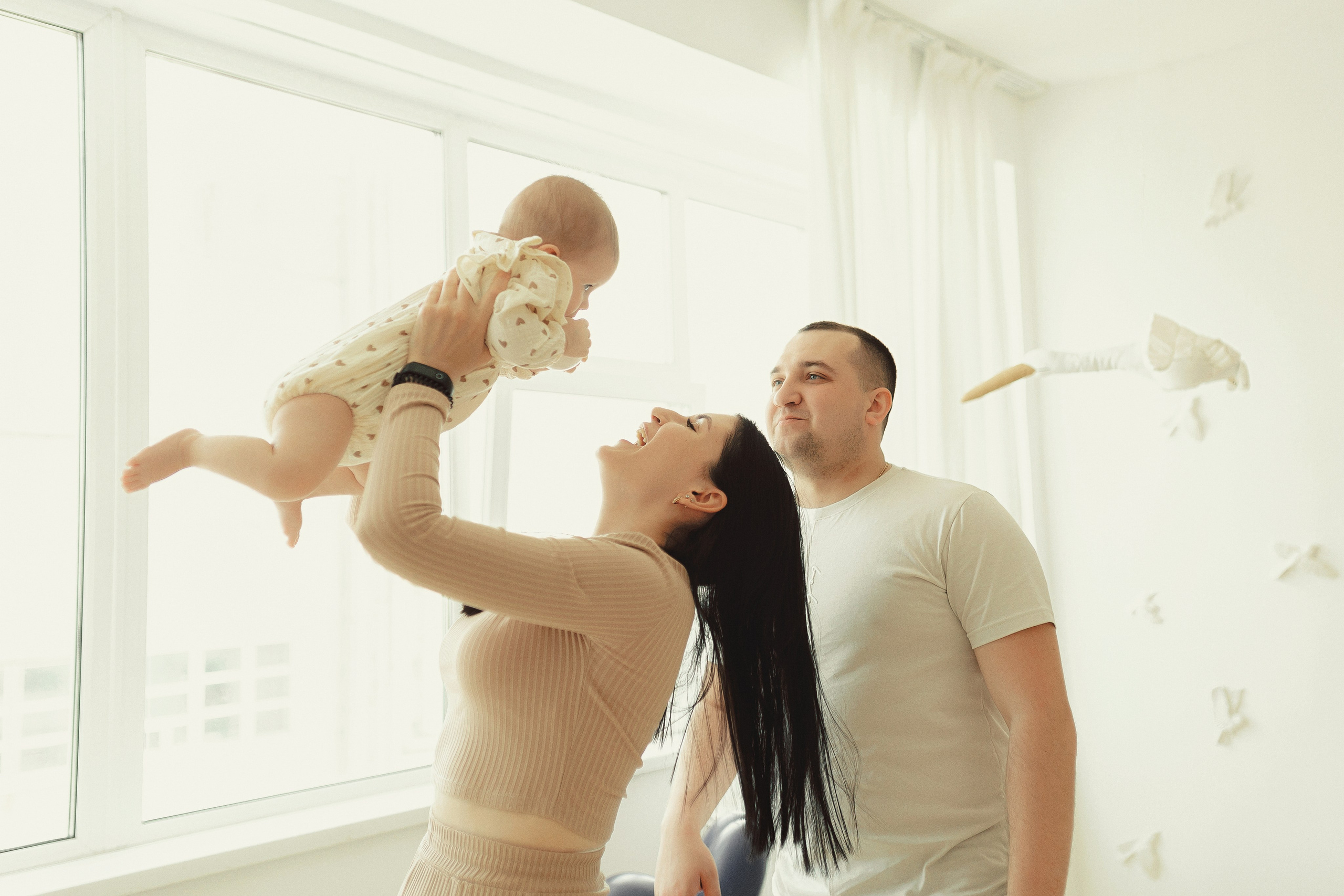 Эвелина, Женя и Милана. Семейный фотограф в Новосибирске Екатерина Сафронова