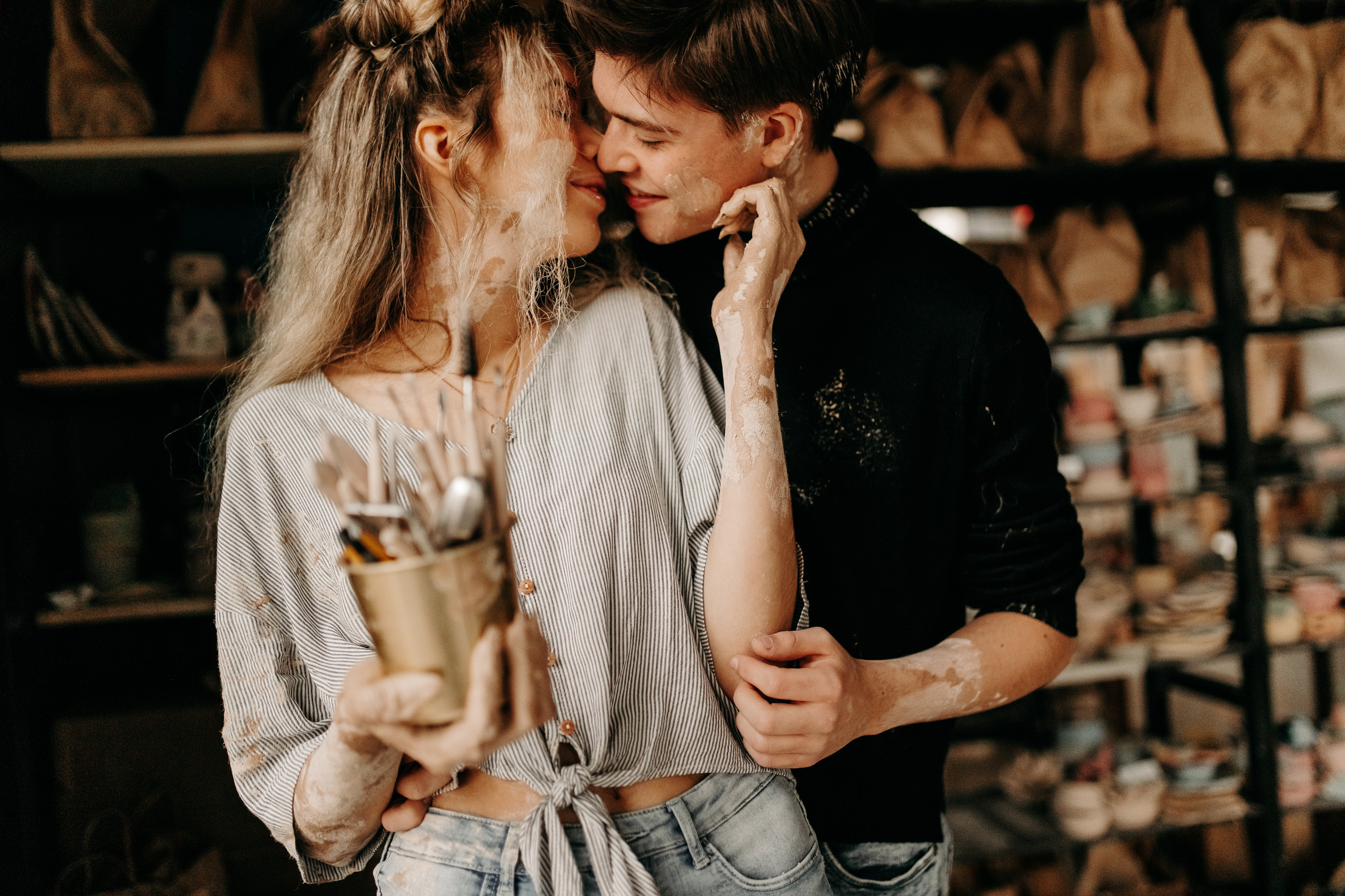 А давай слепим любовь?. Свадебный и семейный фотограф в Санкт-Петербурге и Москве