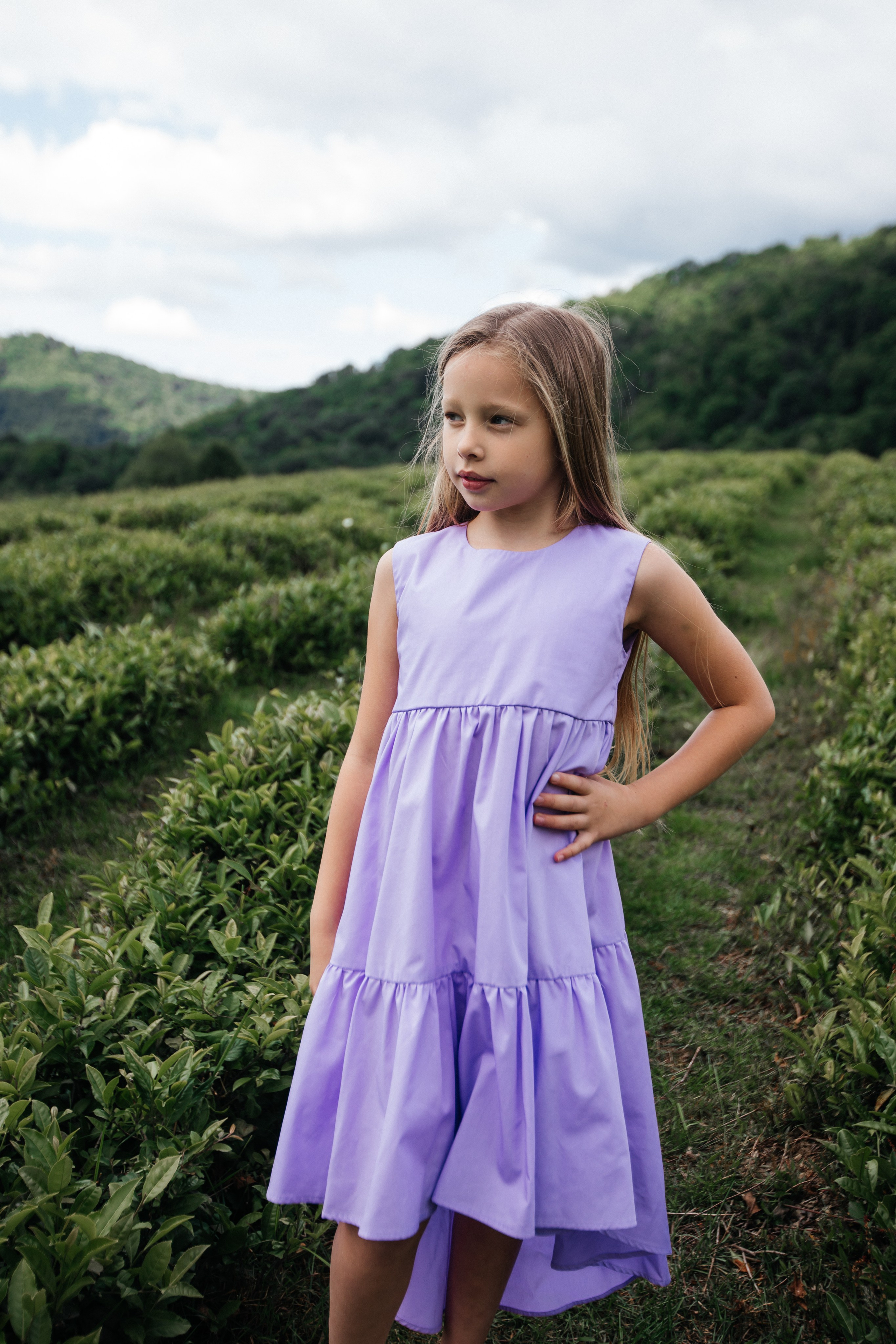 Tea plantation. Efimova Model Agency