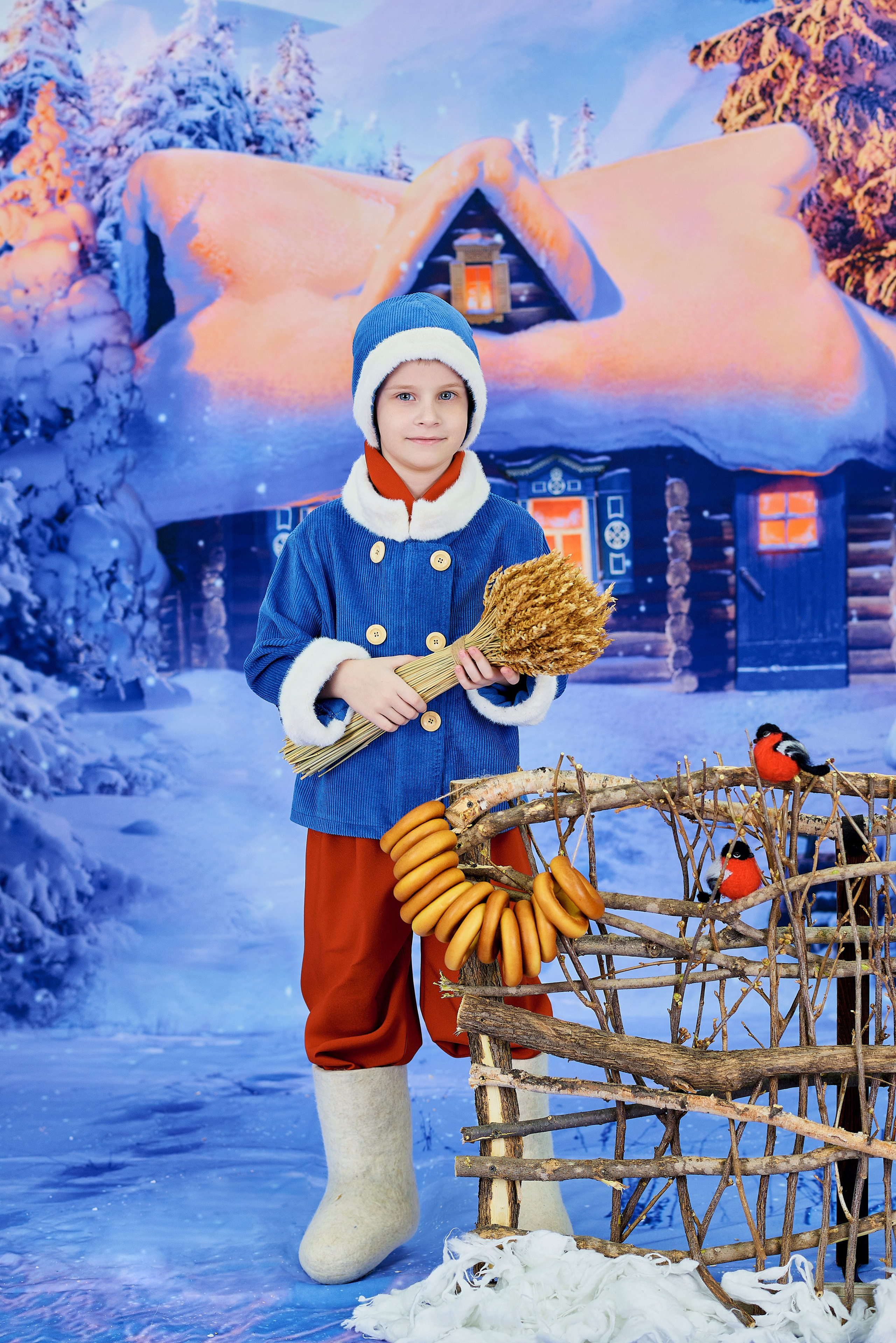 Новогодний фотопроект «Зимняя сказка». Фотостудия «Юла»