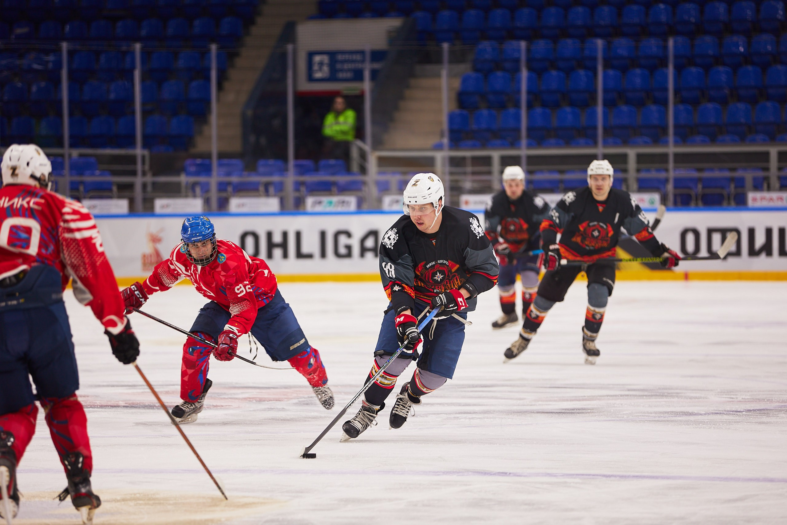 Репортаж. Офицерская хоккейная лига 2025 год. Спортивный фотограф Некрасов Денис