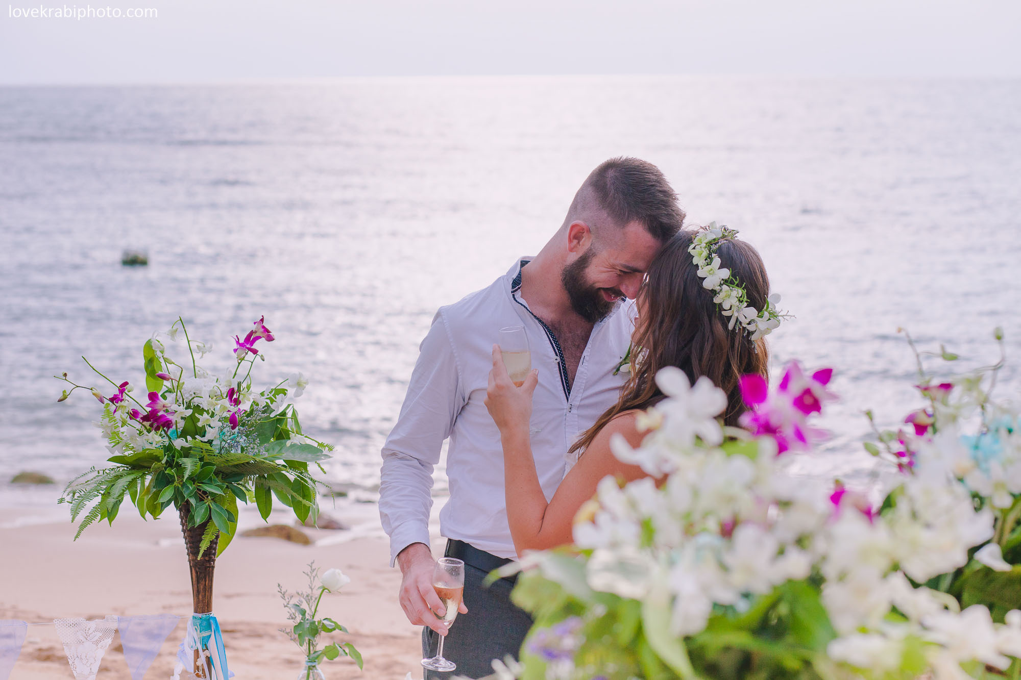 Wedding Vows Set Up in Krabi and Koh Lanta. Photography & Events Thailand Krabi