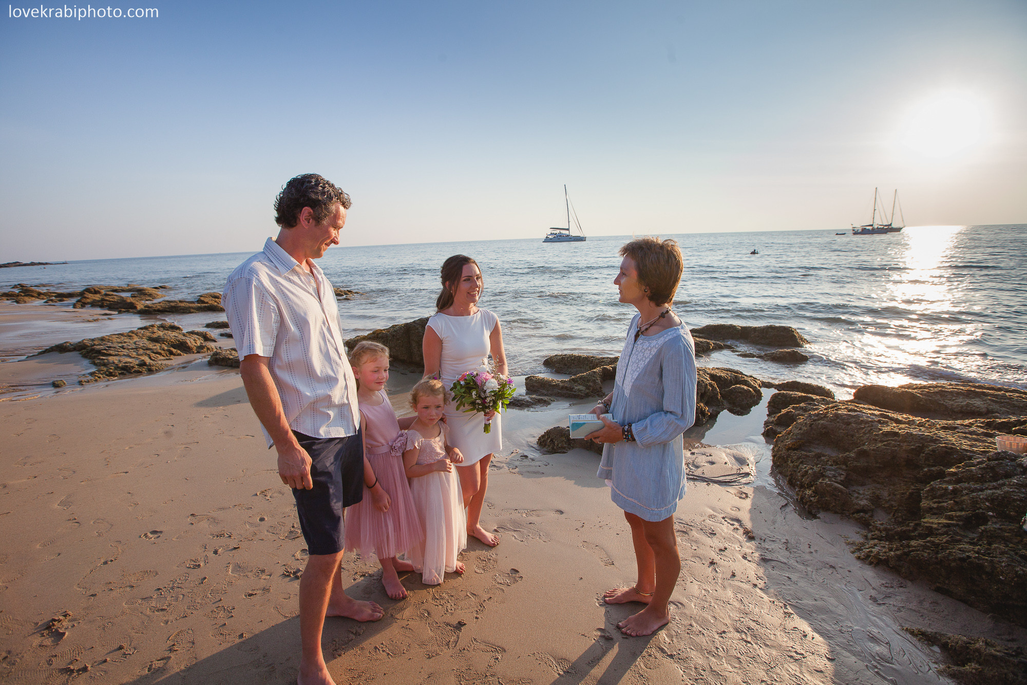 Wedding Vows Set Up in Krabi and Koh Lanta. Photography & Events Thailand Krabi
