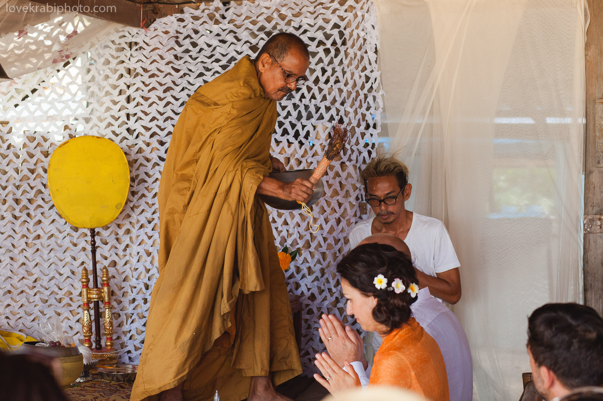 Buddist Blessing. Photography & Events Thailand Krabi