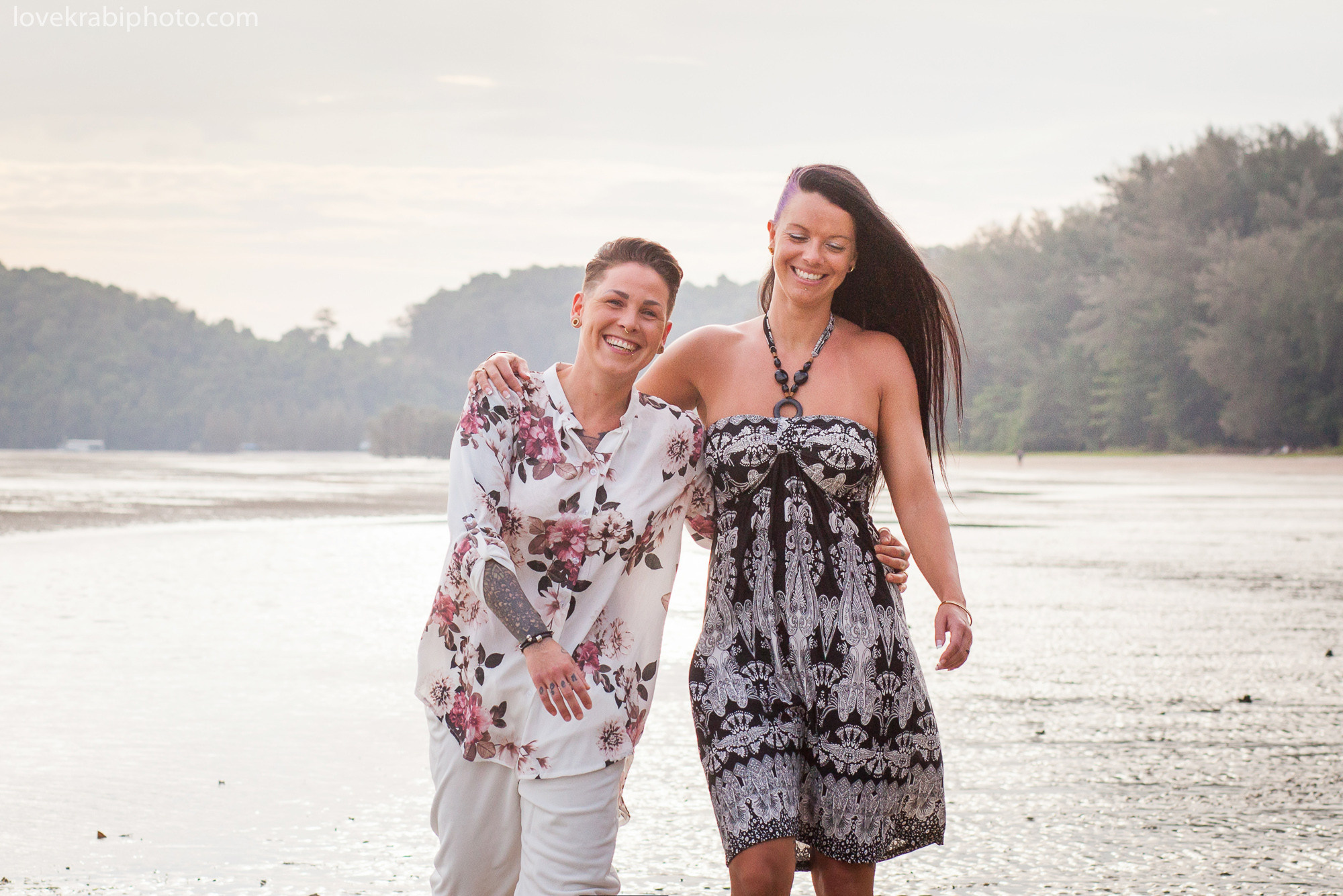 krabi proposal photography, thailand photographer, holiday in thailand, krabi beach, lgbt proposal thailand, lgbt pride krabi, she said yes, krabi ao nang beach, koh lanta photographer