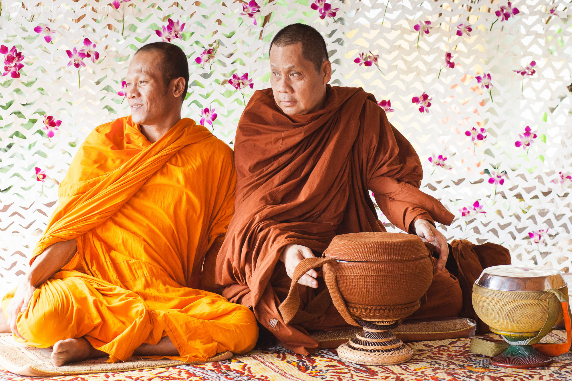 Buddist Blessing. Photography & Events Thailand Krabi