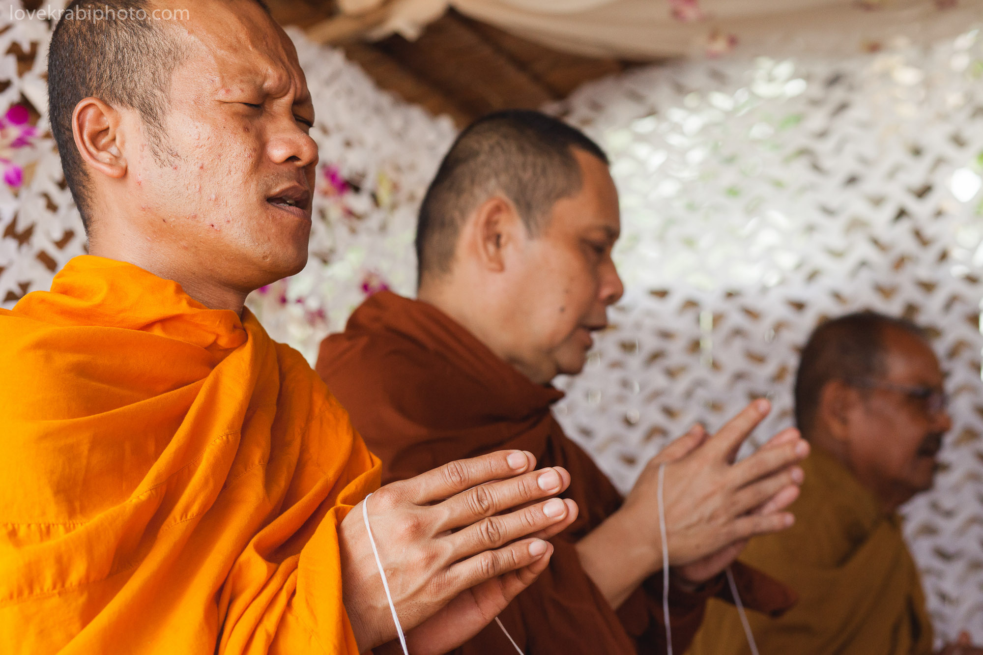 Buddist Blessing. Photography & Events Thailand Krabi