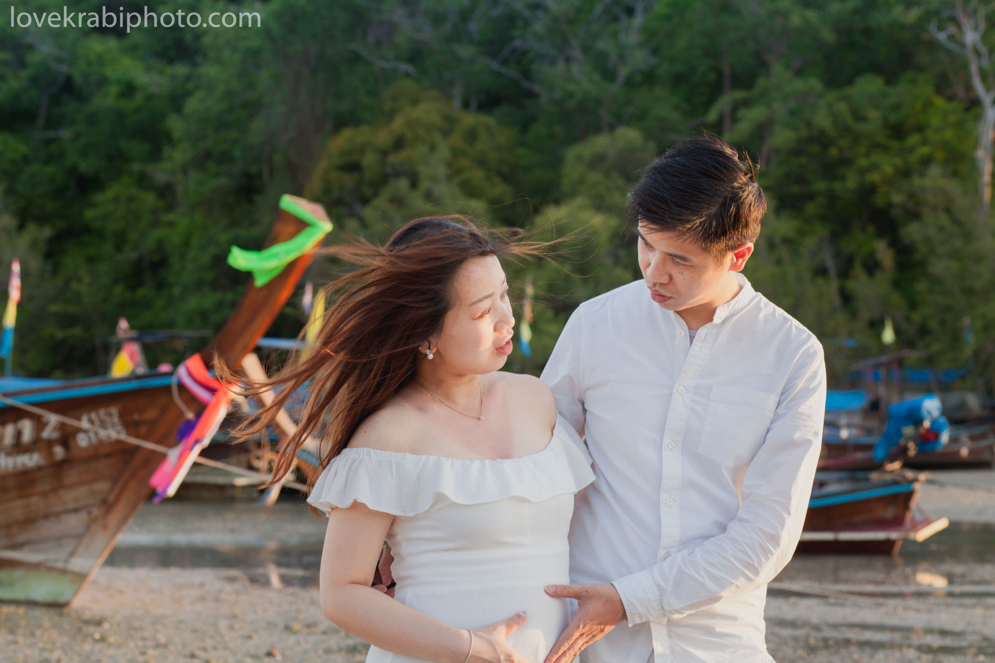 Maternity Sunset PhotoSession in Krabi. Photography & Events Thailand Krabi