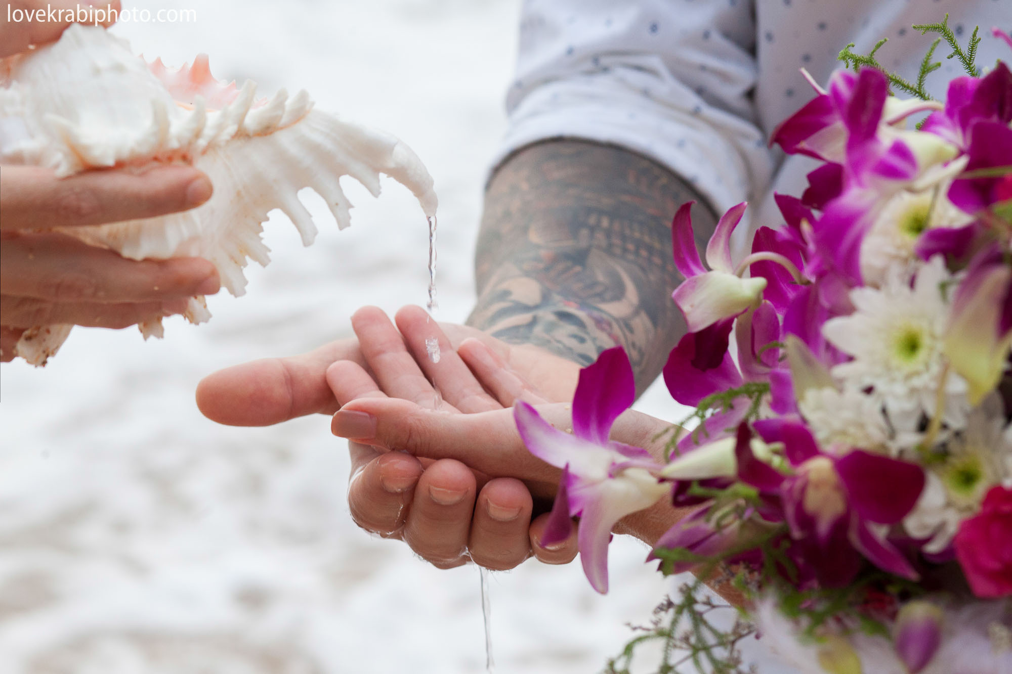 Wedding Vows Set Up in Krabi and Koh Lanta. Photography & Events Thailand Krabi