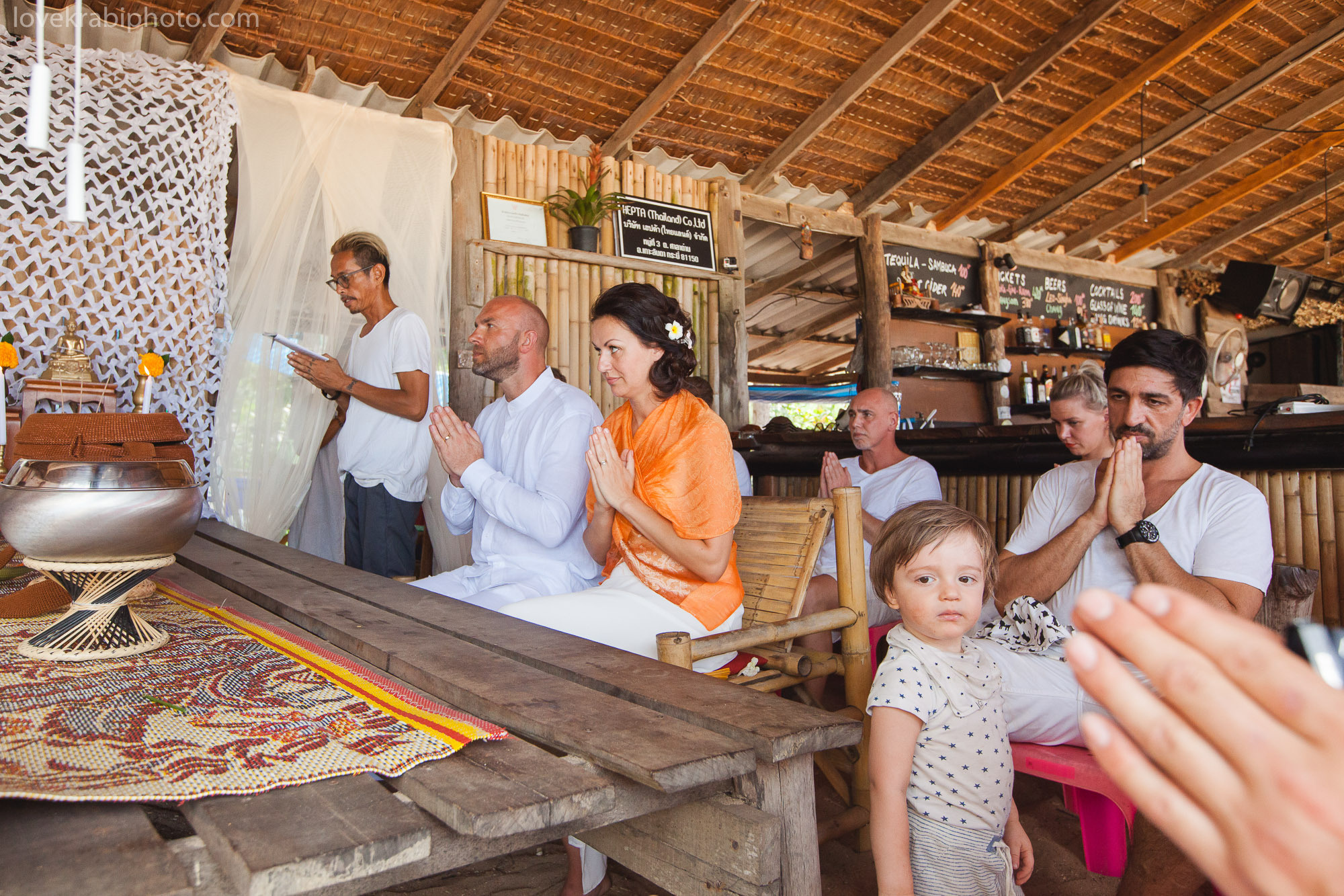 Buddist Blessing. Photography & Events Thailand Krabi