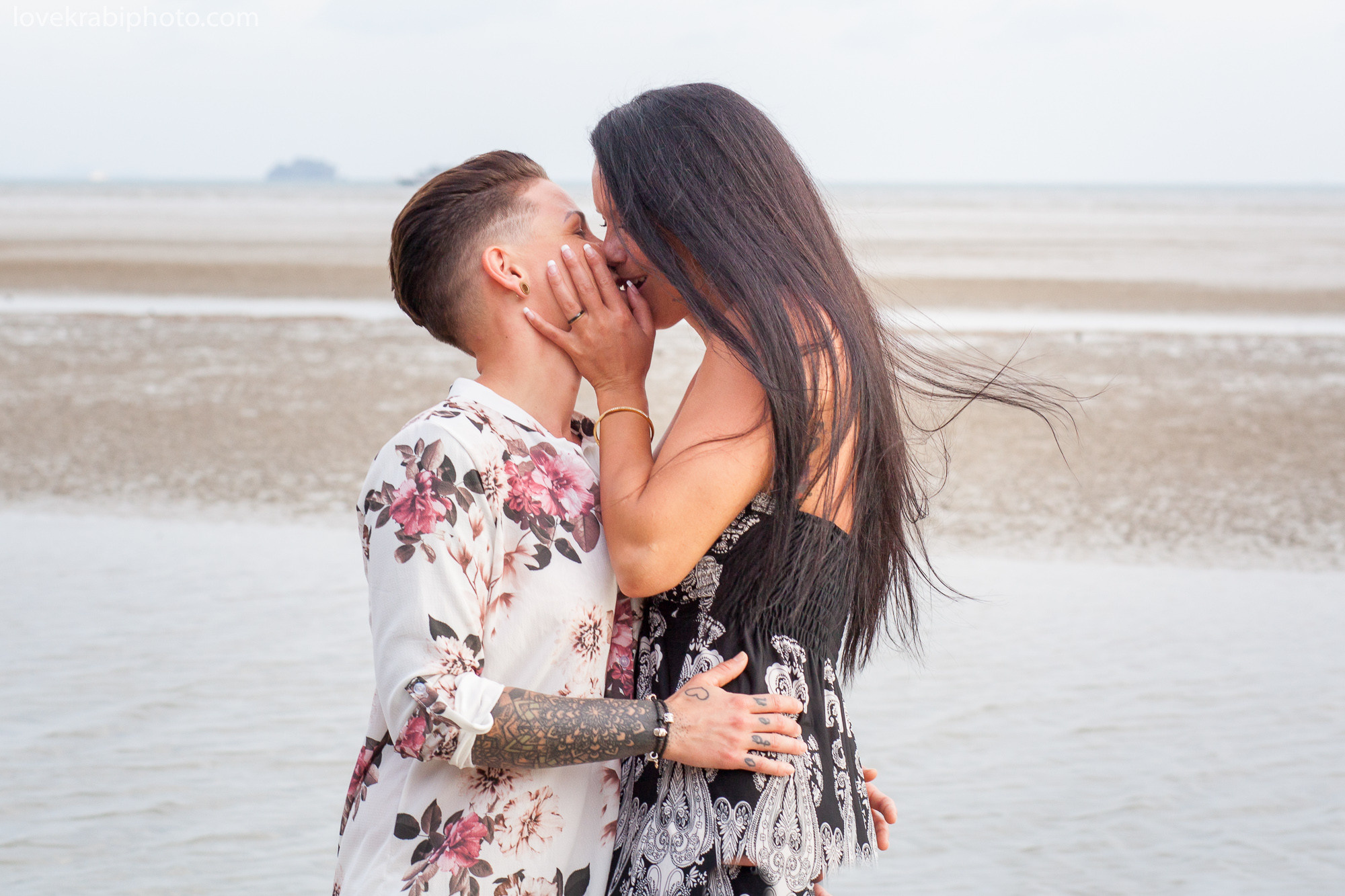 krabi proposal photography, thailand photographer, holiday in thailand, krabi beach, lgbt proposal thailand, lgbt pride krabi, she said yes, krabi ao nang beach, koh lanta photographer