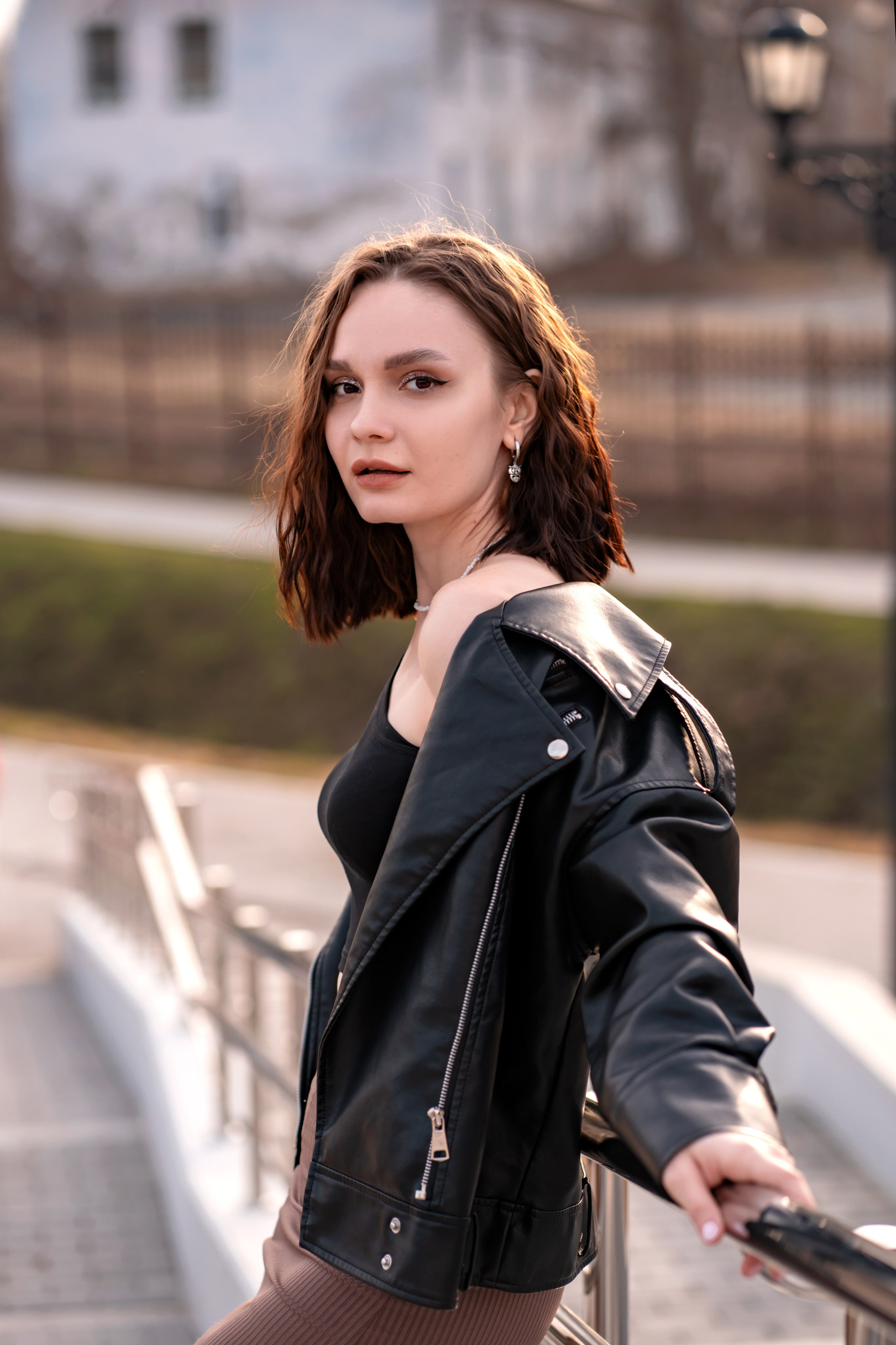 Марина. Прогулка по городу. Мила Посвит Фотограф новорожденных в Тобольске