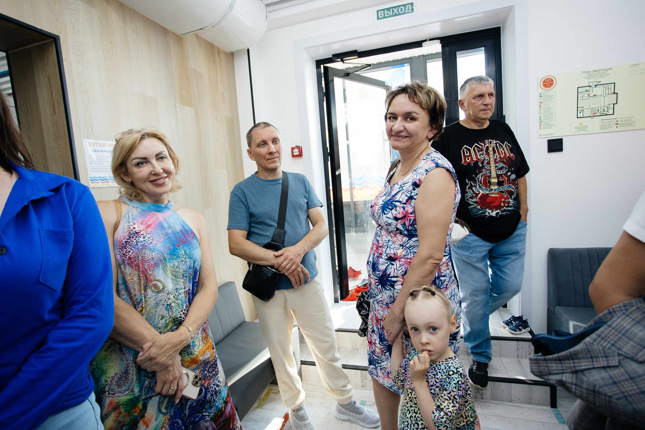 Открытие бассейна. Фотограф в Иркутске