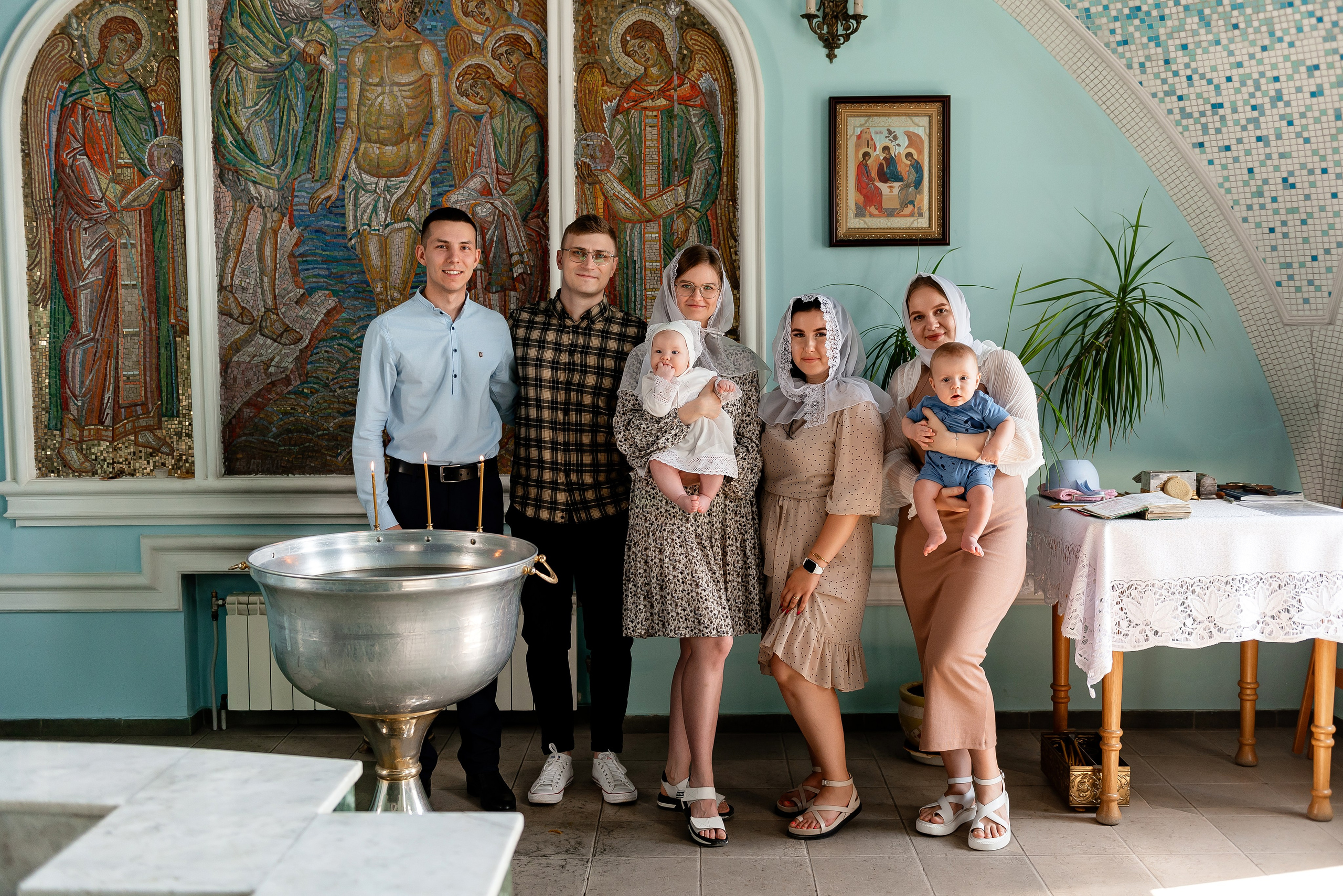 Крещение Ясеньки. Фотограф Татьяна Иванчикова