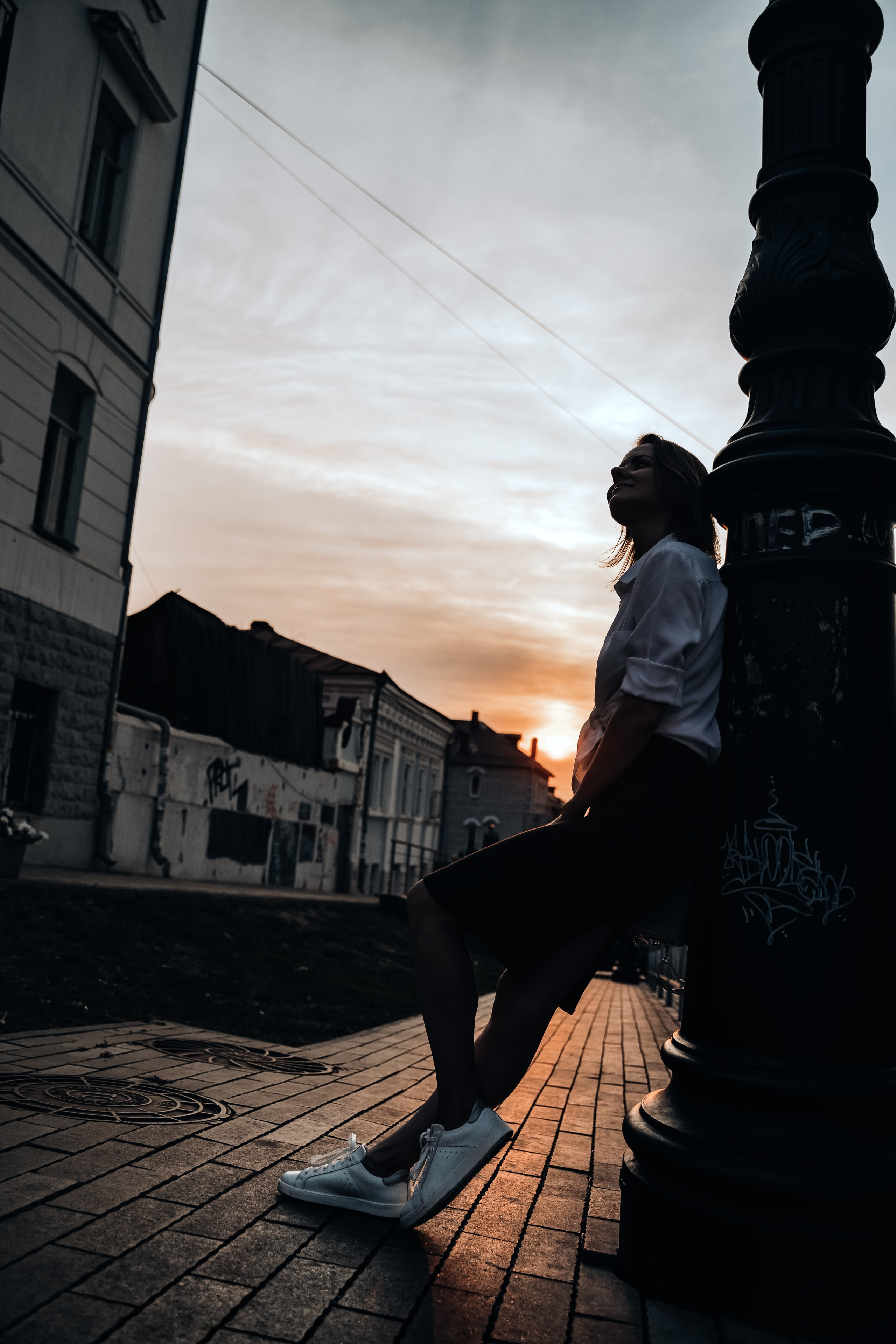 Ольга s t r e e t. Контент фотограф в Москве Кулич Настя